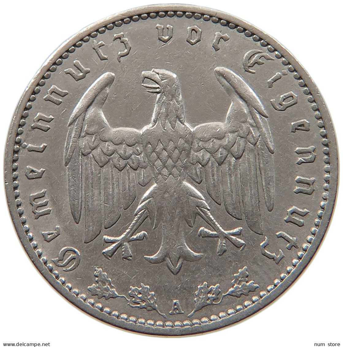 DRITTES REICH MARK 1935 A  #MA 099342 - 1 Reichsmark