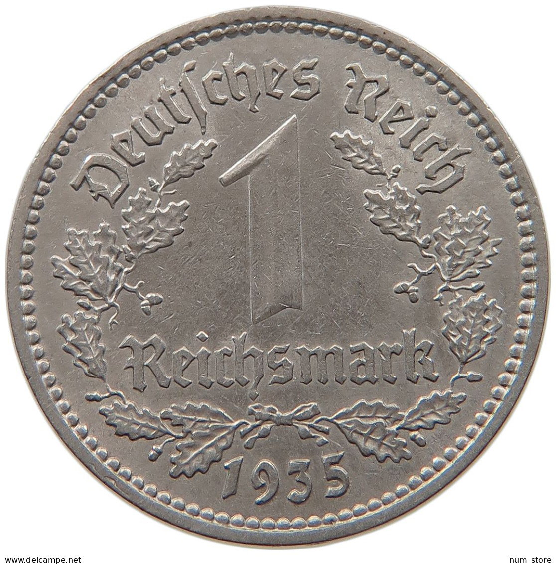 DRITTES REICH MARK 1935 A  #MA 099332 - 1 Reichsmark