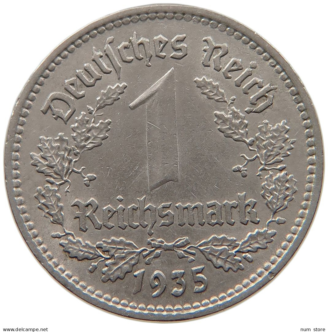 DRITTES REICH MARK 1935 A  #MA 099335 - 1 Reichsmark