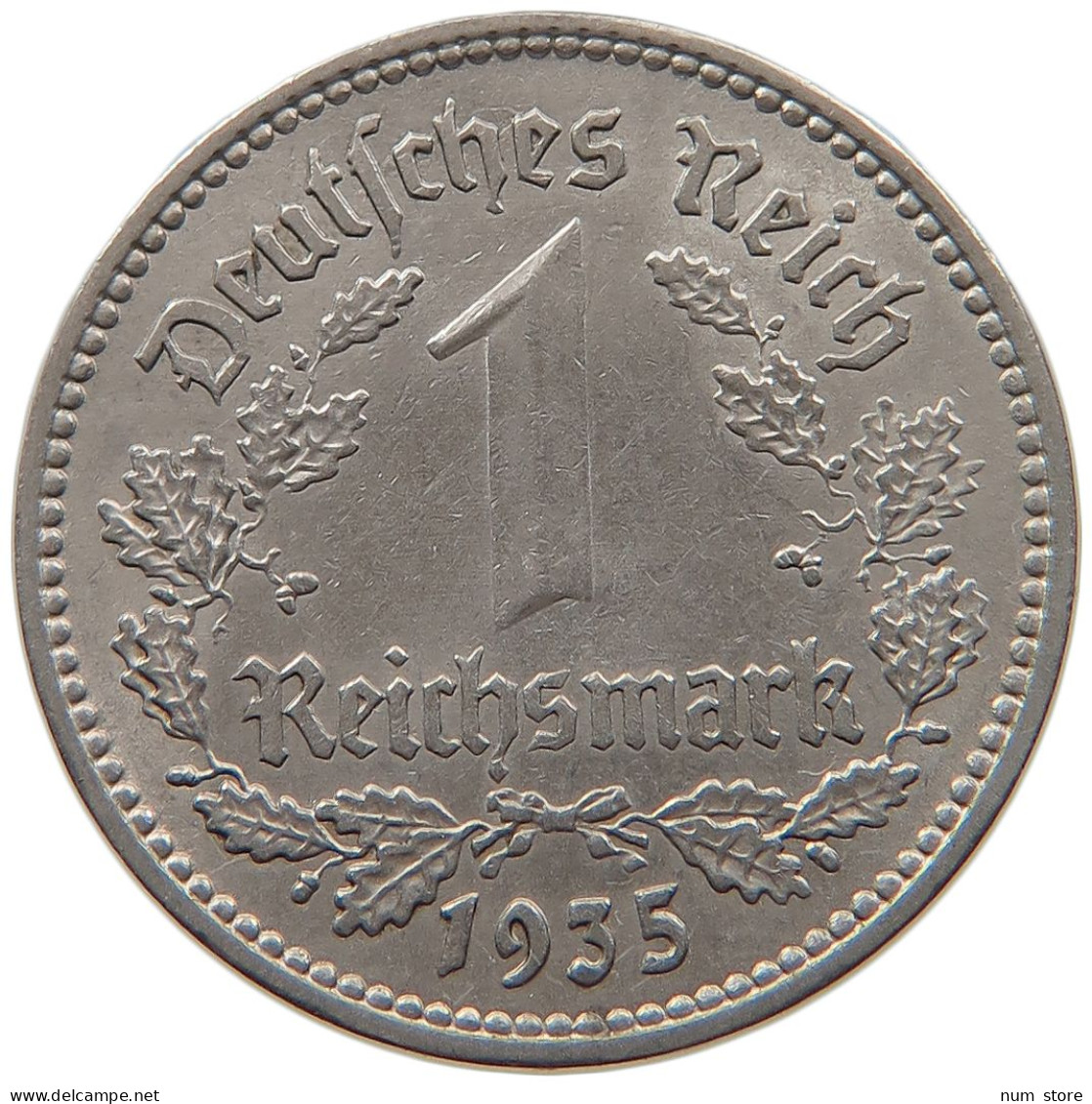 DRITTES REICH MARK 1935 A  #MA 099328 - 1 Reichsmark