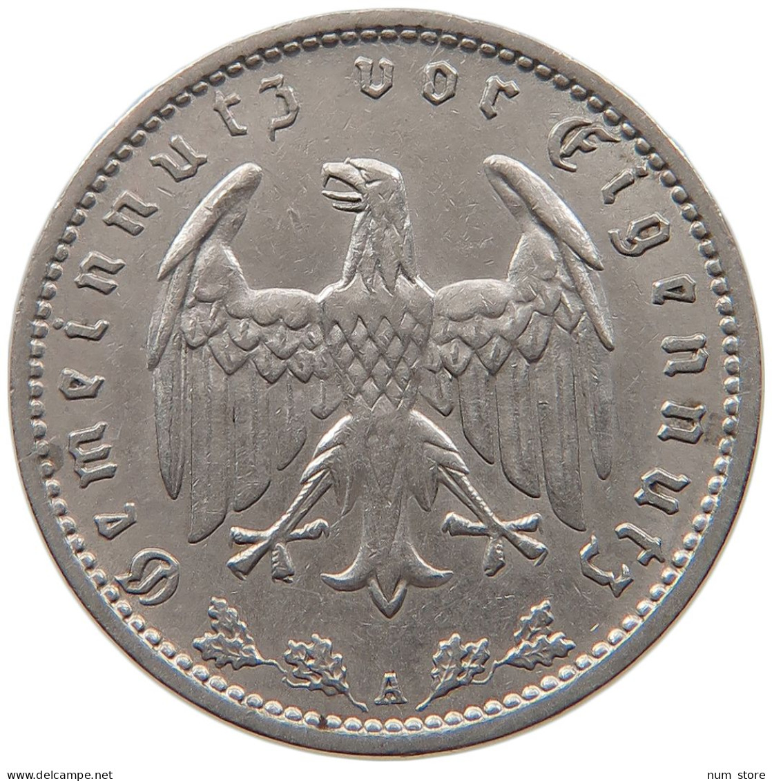 DRITTES REICH MARK 1935 A  #MA 099328 - 1 Reichsmark
