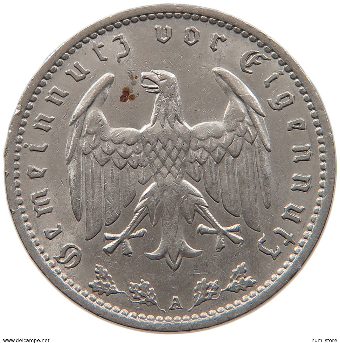 DRITTES REICH MARK 1935 A  #MA 099331 - 1 Reichsmark