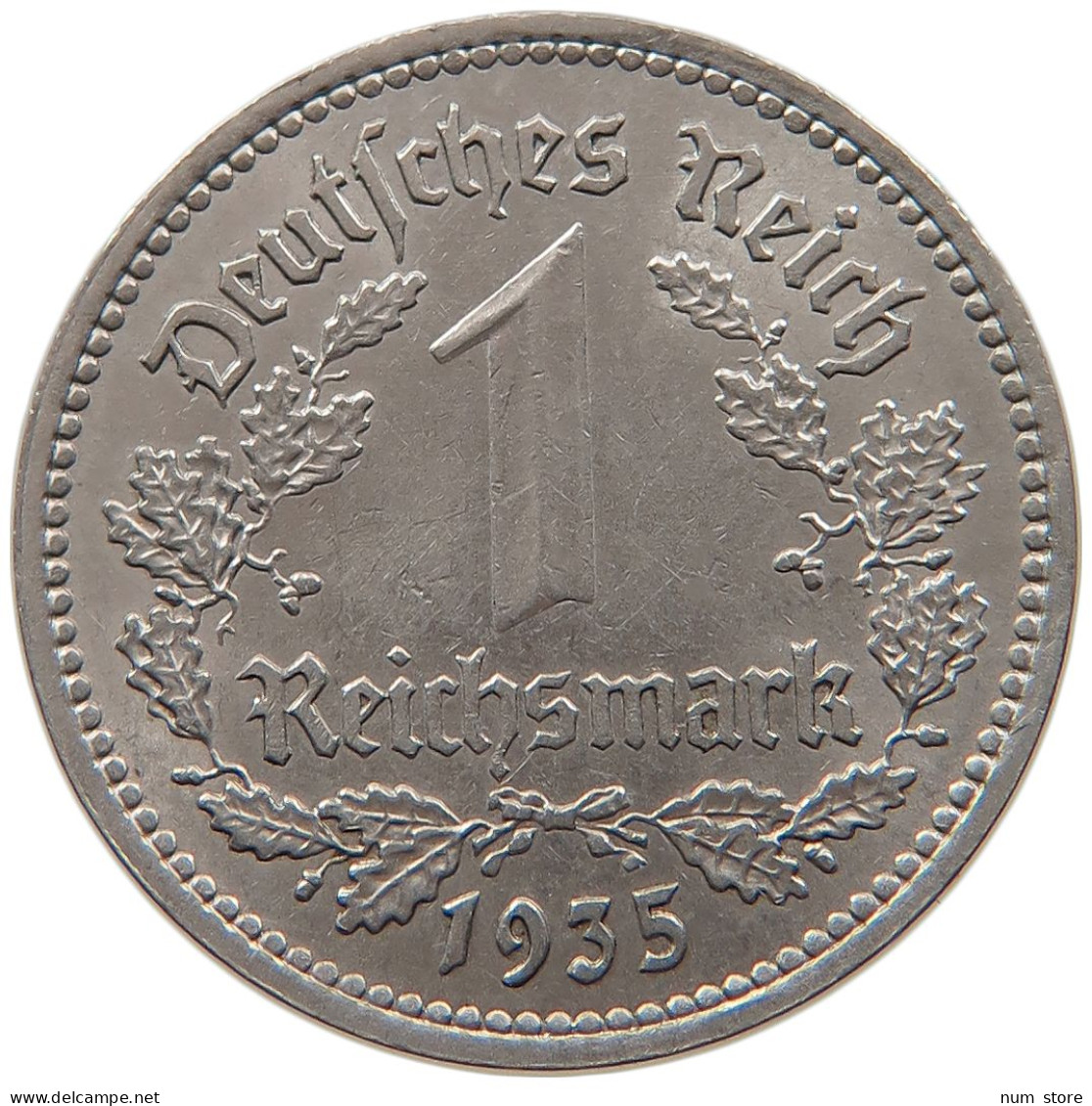 DRITTES REICH MARK 1935 A  #MA 099322 - 1 Reichsmark