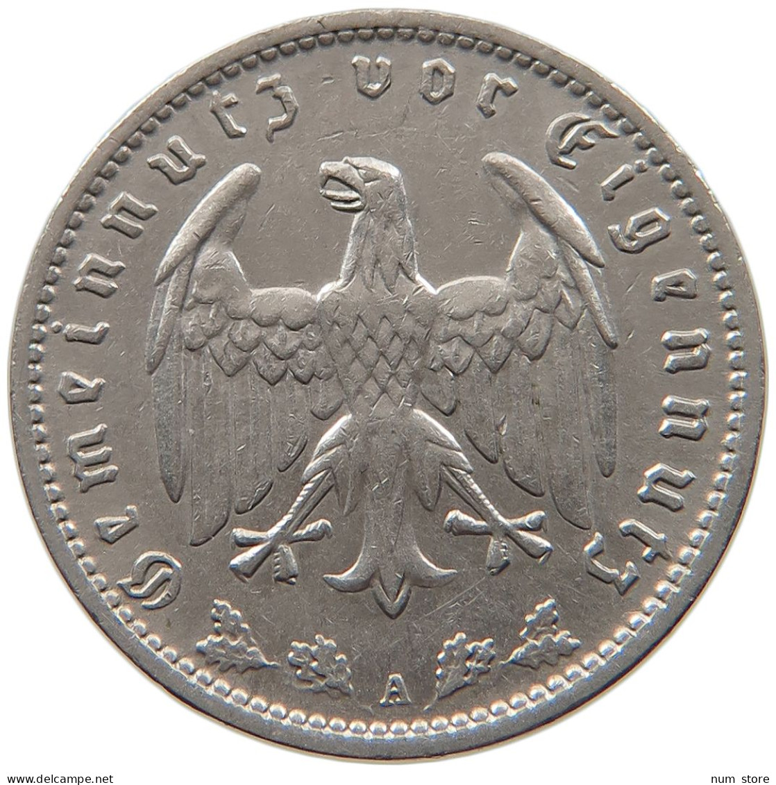 DRITTES REICH MARK 1935 A  #MA 099321 - 1 Reichsmark