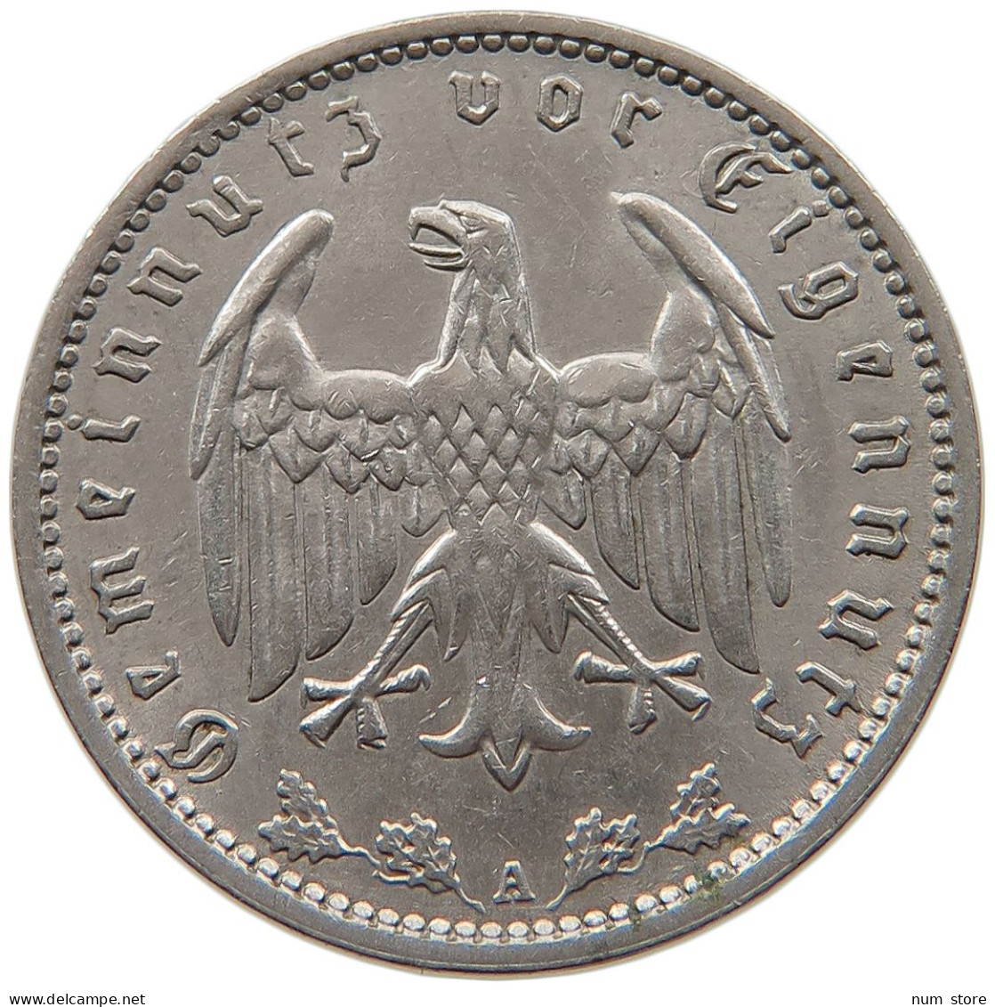 DRITTES REICH MARK 1935 A  #MA 099350 - 1 Reichsmark