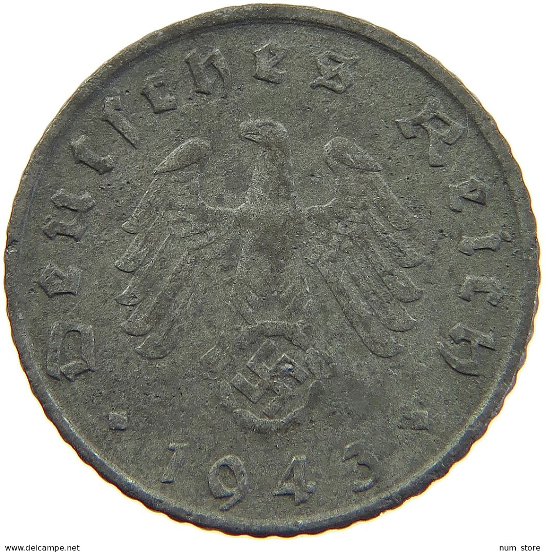 DRITTES REICH 5 REICHSPFENNIG 1943 G  #MA 102706 - 5 Reichspfennig