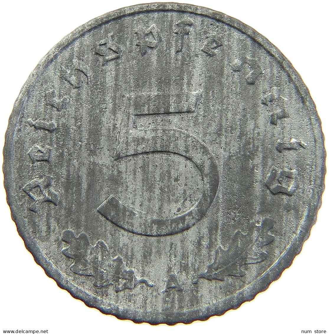 DRITTES REICH 5 REICHSPFENNIG 1943 A  #MA 102700 - 5 Reichspfennig