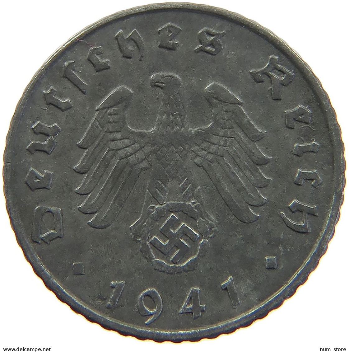 DRITTES REICH 5 REICHSPFENNIG 1941 A  #MA 102714 - 5 Reichspfennig