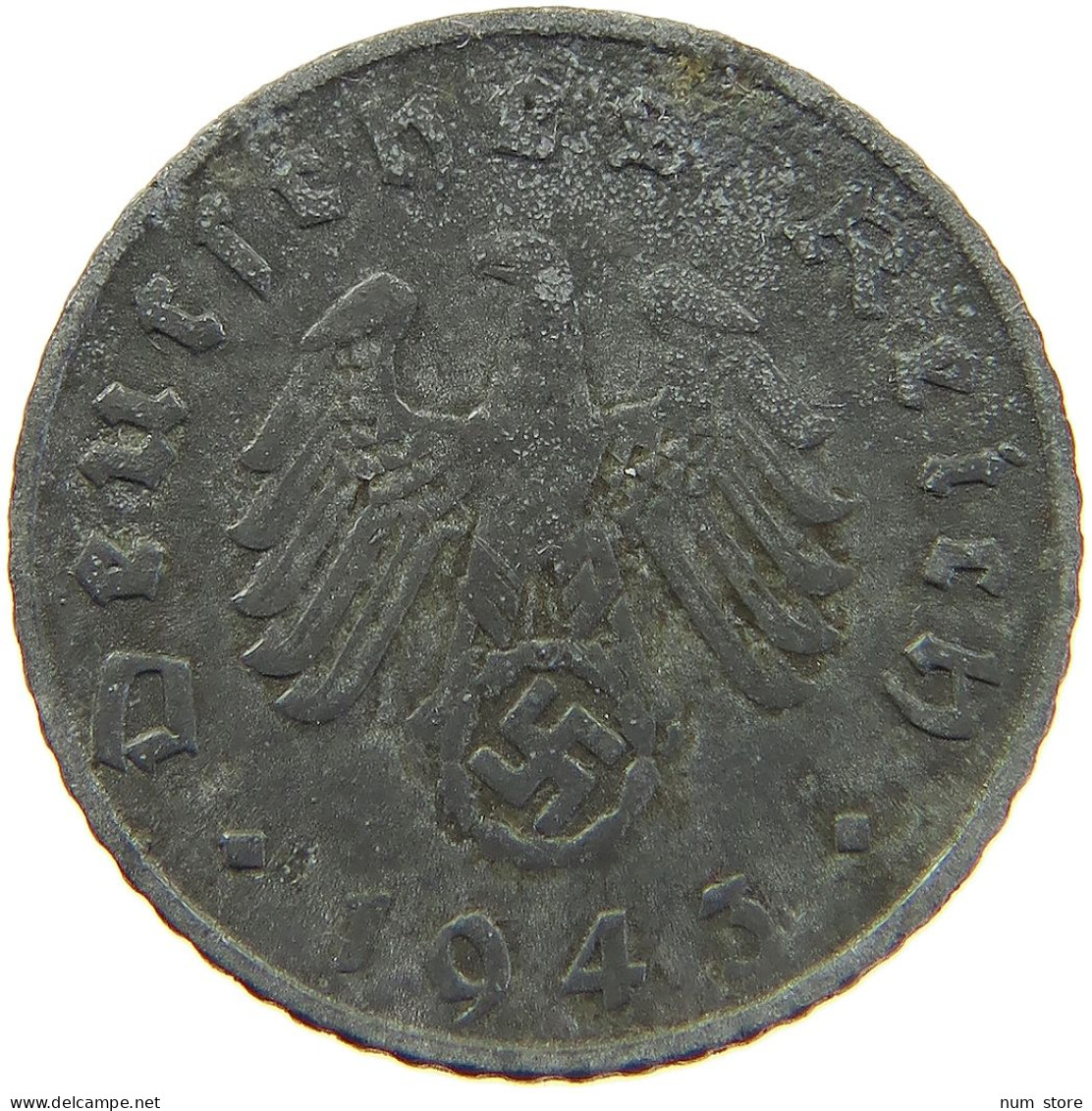 DRITTES REICH 5 REICHSPFENNIG 1943 E  #MA 102703 - 5 Reichspfennig