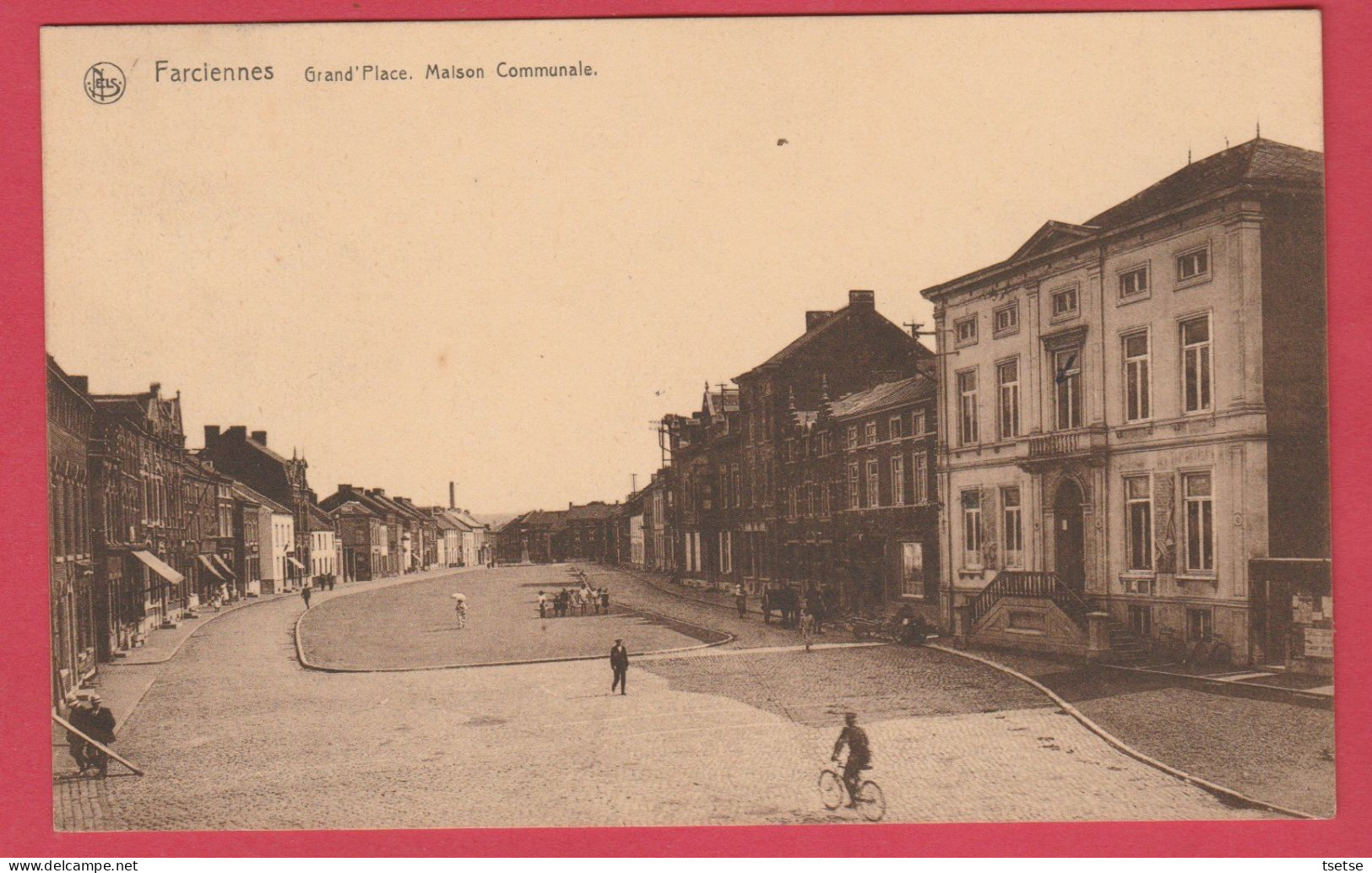 Farciennes - Grand'Place - Maison Communale- 1927 ( Voir Verso ) - Farciennes