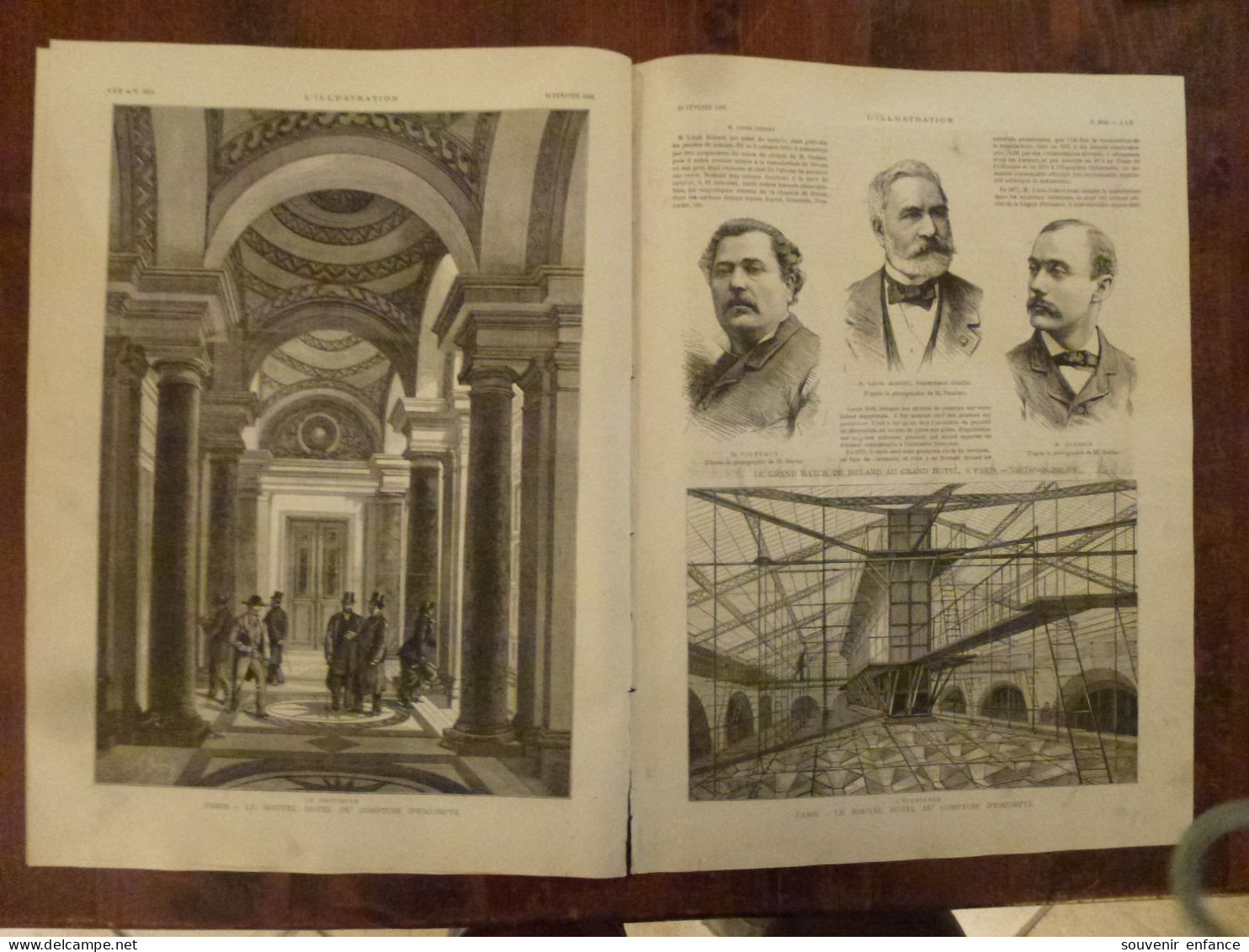 L'Illustration Février 1882 Evènements D'Egypte Les Boursiers Hôtel Du Comptoir D'Escompte - 1850 - 1899