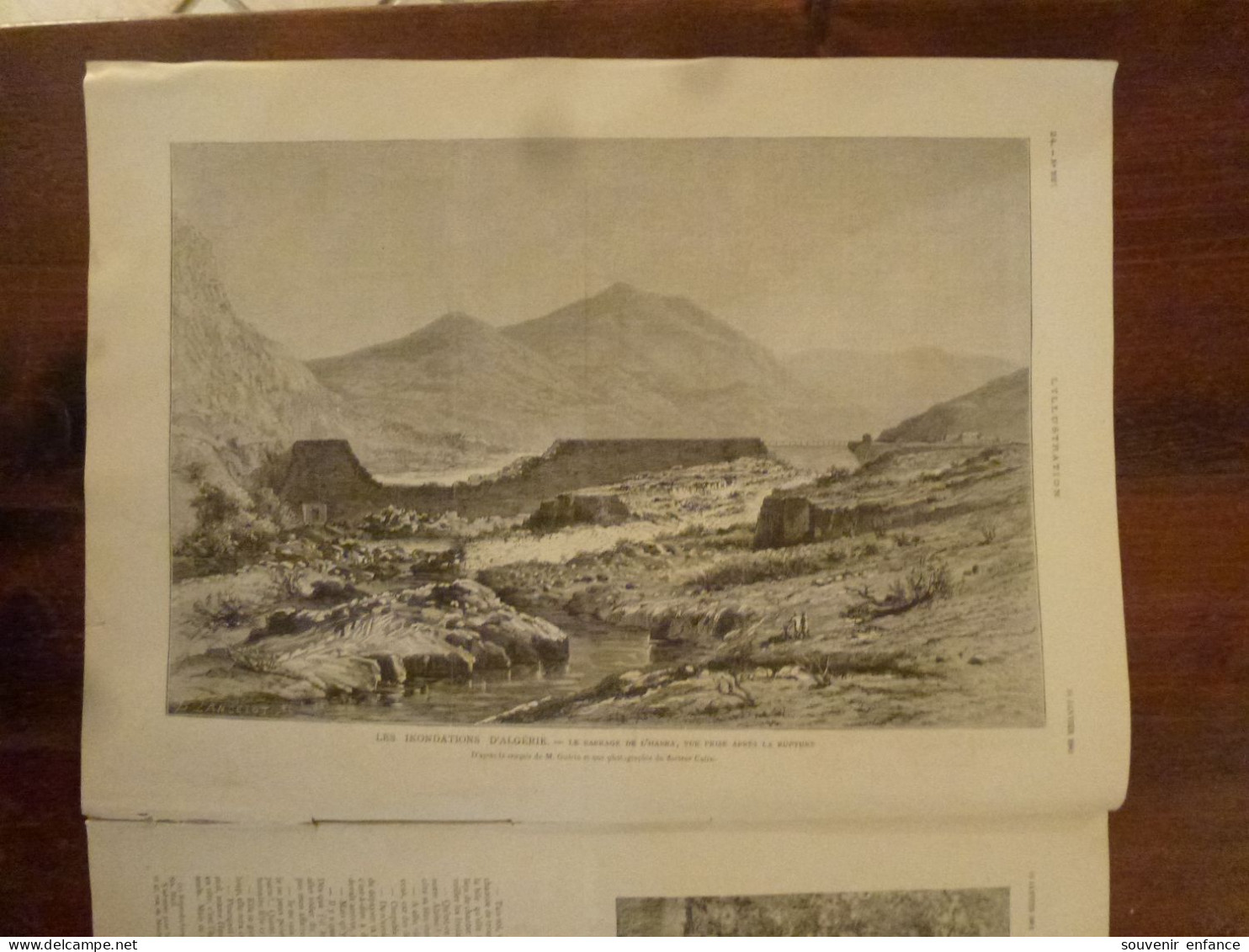 L'Illustration Janvier 1882 Inondations D'Algérie Tunisie Cap Tabarka Saint Raphaël Valescure Charles Floquet - 1850 - 1899