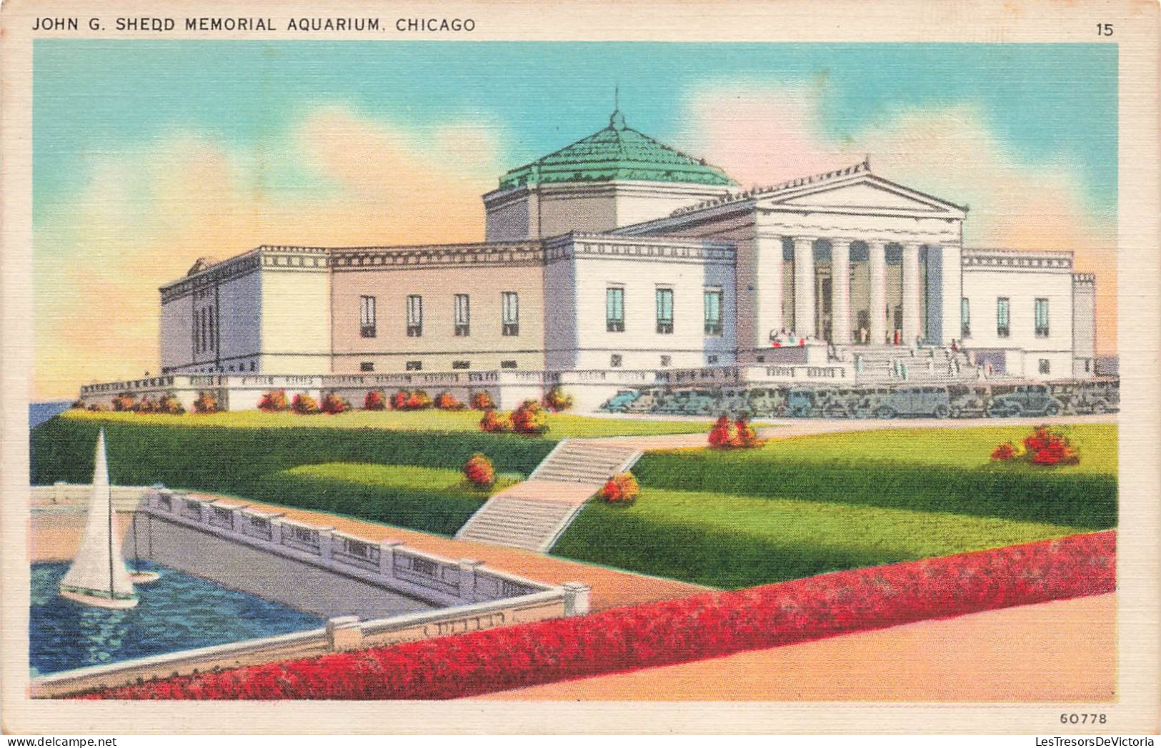 ETATS-UNIS - Chicago - John G. Shedd Memorial Aquarium - Colorisé - Carte Postale - Chicago