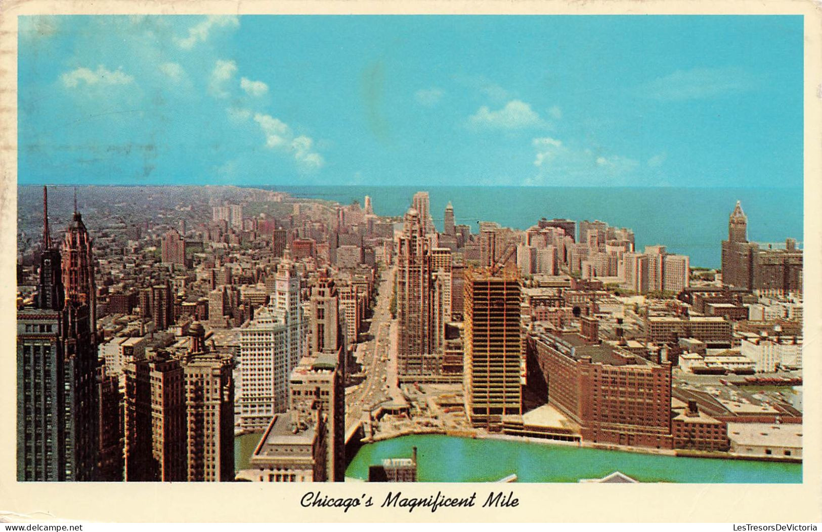 ETATS-UNIS - Chicago -  Chicago's Magnificent Mile - Colorisé - Carte Postale - Chicago