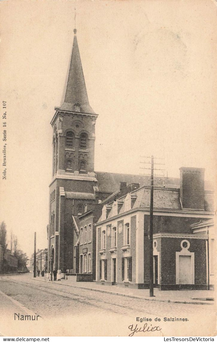 BELGIQUE - Namur - Vue Générale De L'église De  Salzinnes - Carte Postale Ancienne - Namen