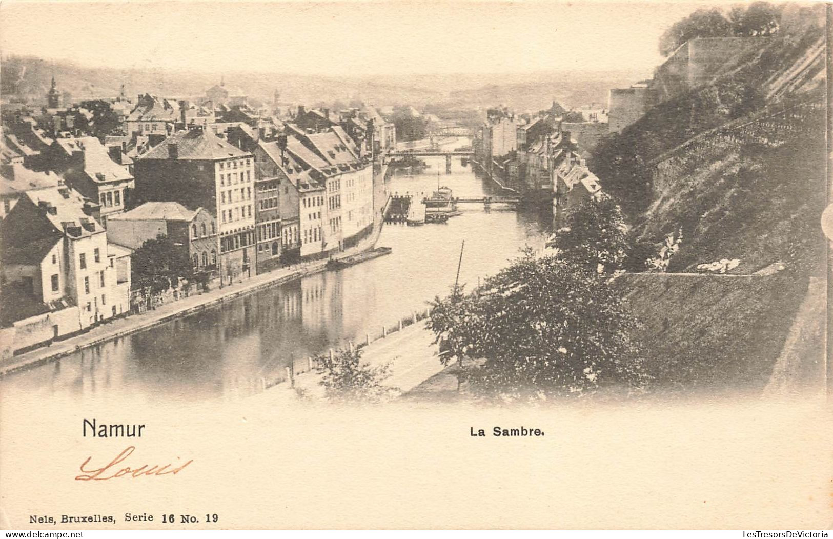 BELGIQUE - Namur - Vue Sur La Sambre Et Ses Bords - Carte Postale Ancienne - Namur