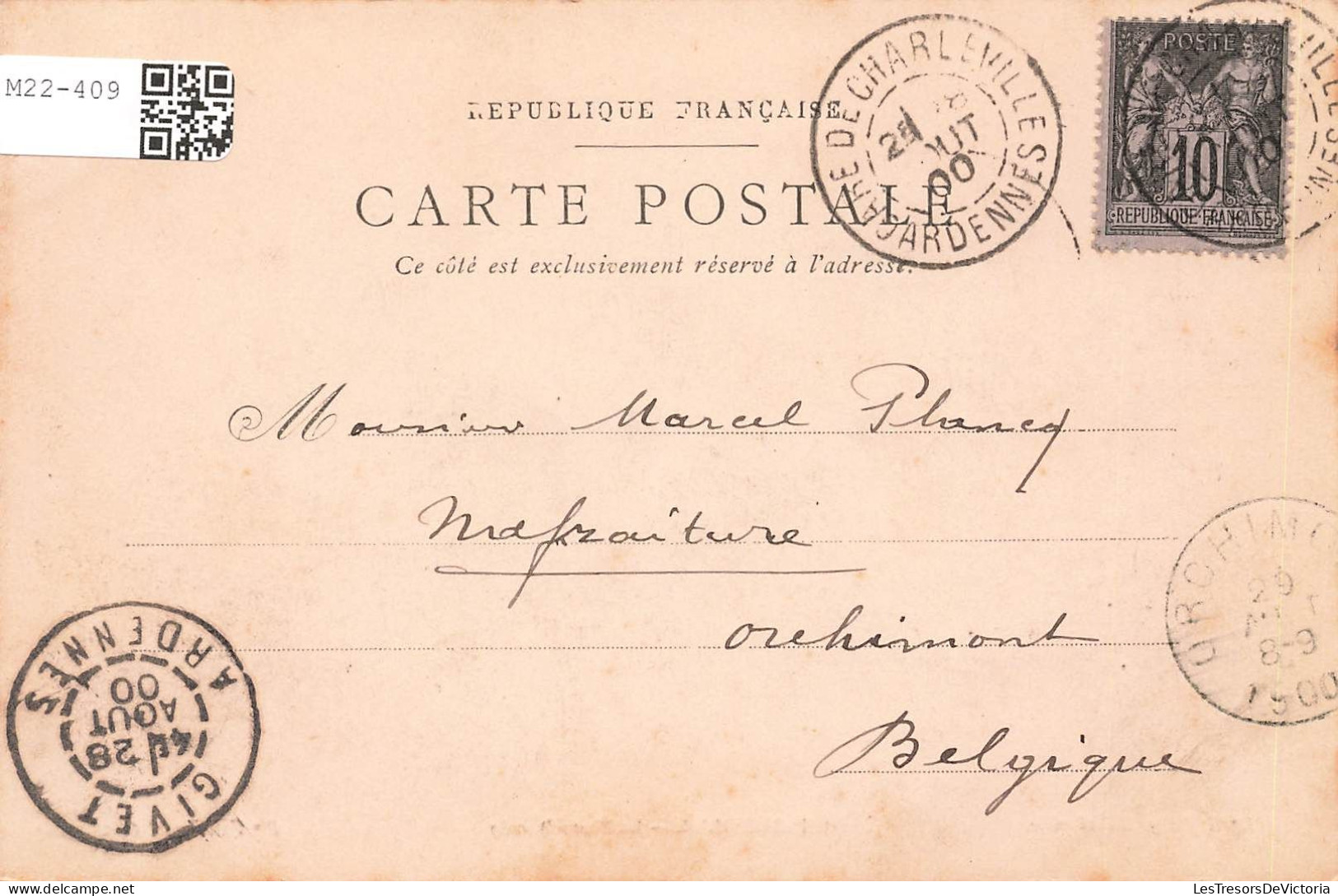 FRANCE - Charleville - La Place Ducale - Animé - Carte Postale Ancienne - Charleville