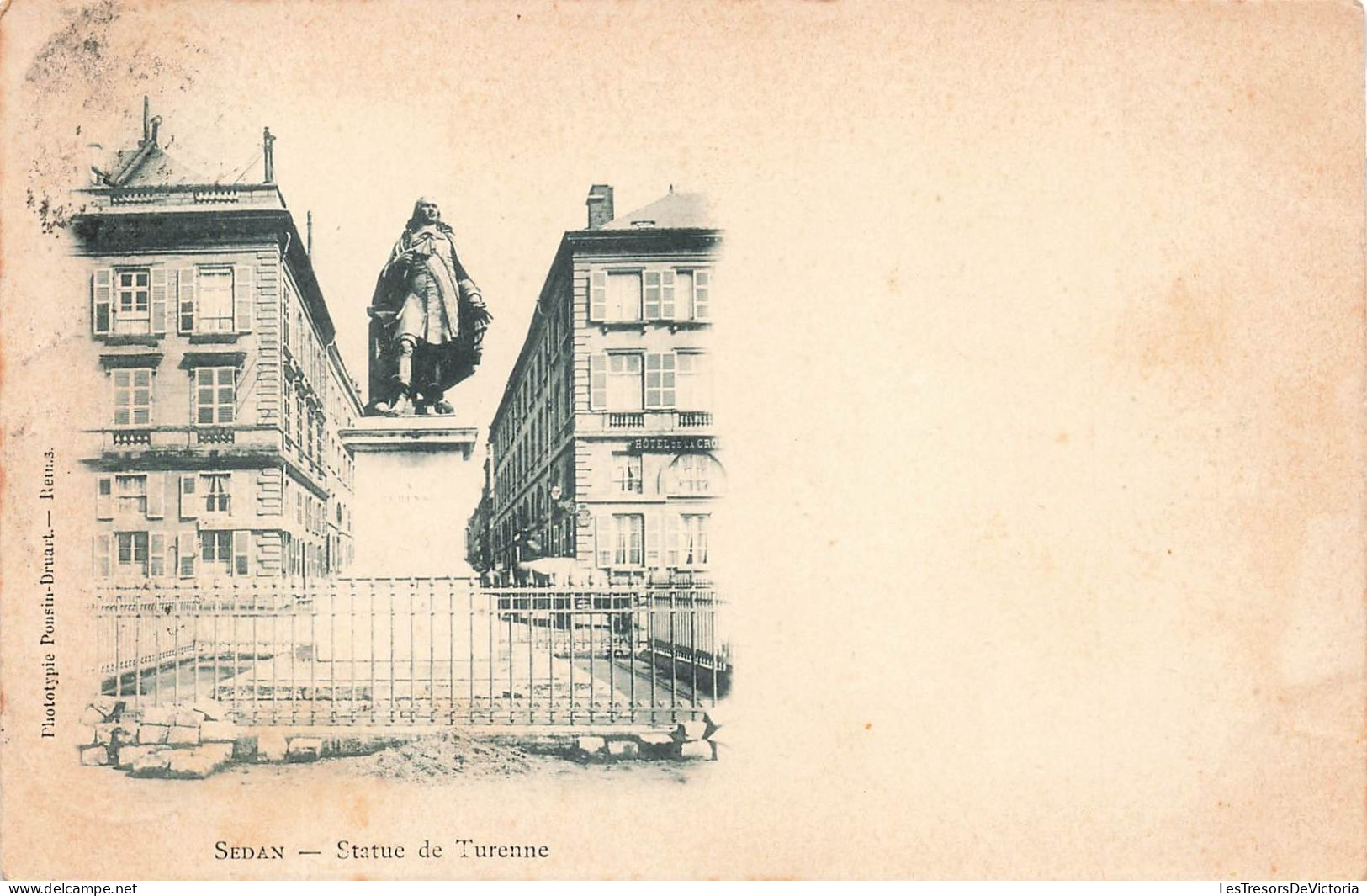 FRANCE - Sedan - La Statue De Turenne - Carte Postale Ancienne - Sedan