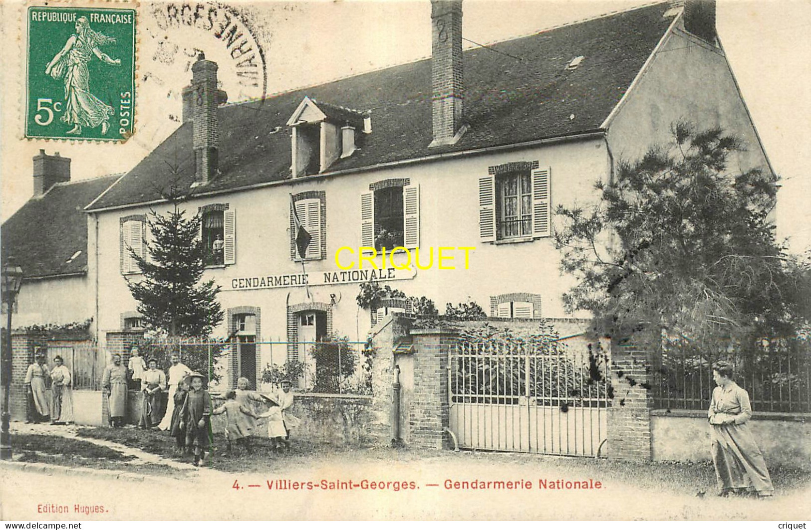 77 Villiers St Georges, Gendarmerie Nationale, Familles En Avant ... - Villiers Saint Georges