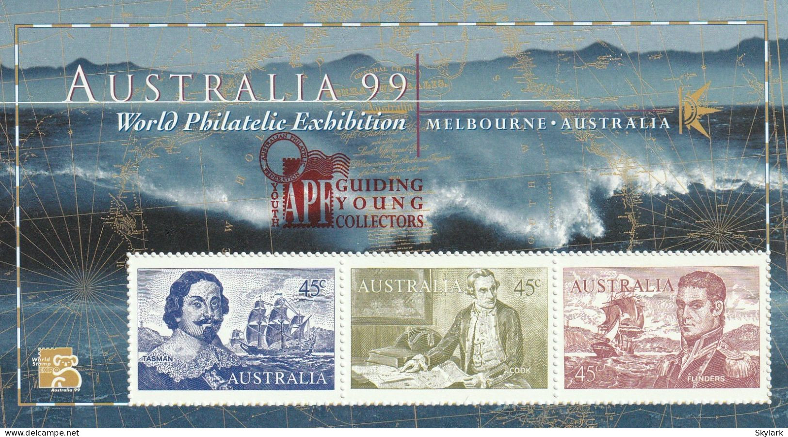 Australia Mini Sheet 1999   "AUSTRALIA '99 On Maritime Heritage" - Sheets, Plate Blocks &  Multiples