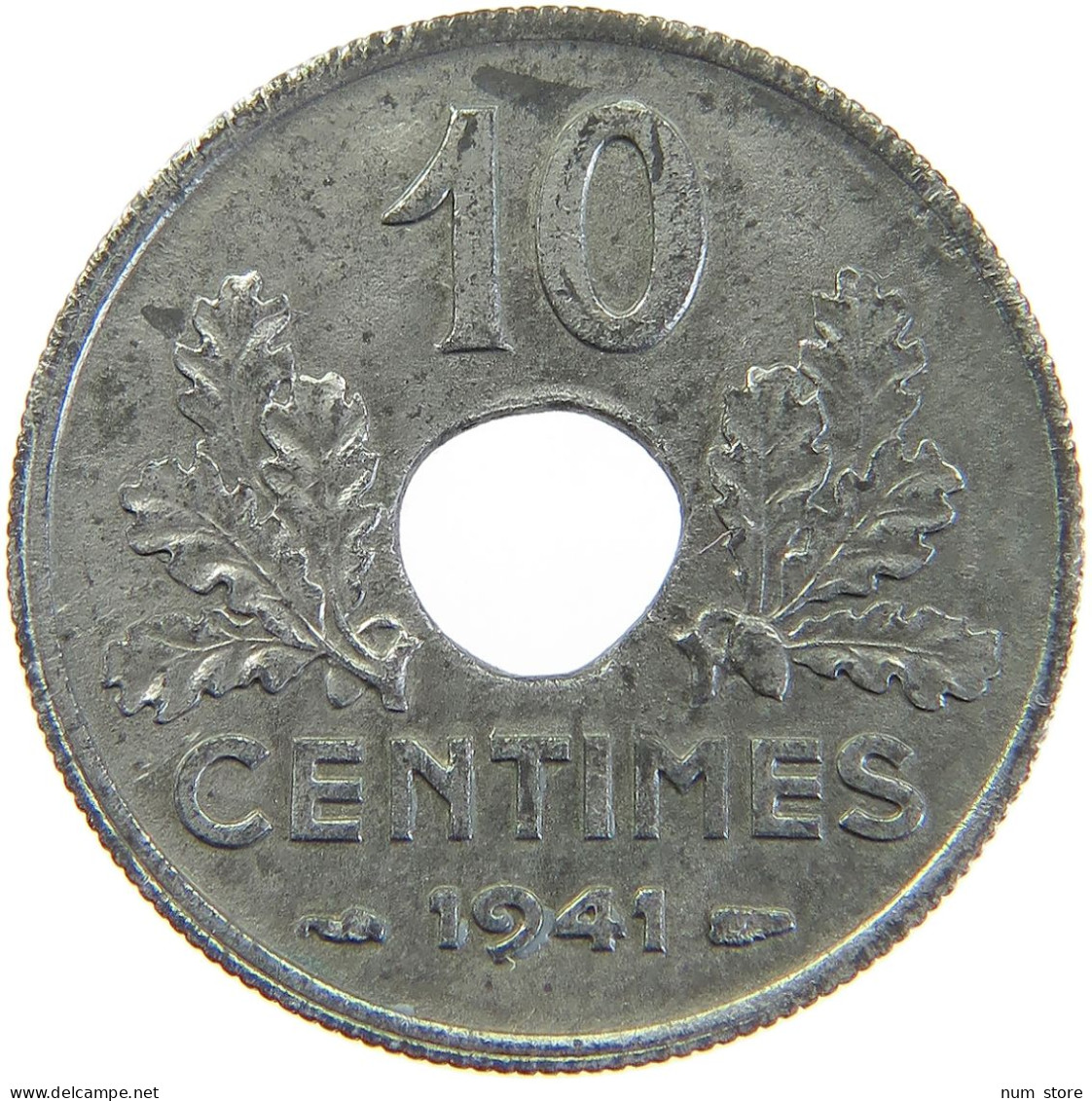 FRANCE 10 CENTIMES 1941  #MA 102831 - 10 Centimes