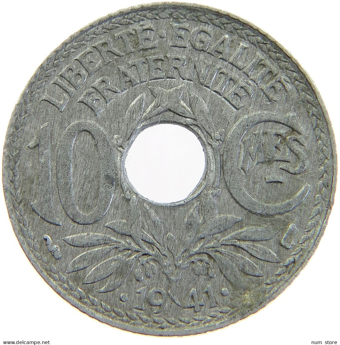 FRANCE 10 CENTIMES 1941  #MA 102832 - 10 Centimes