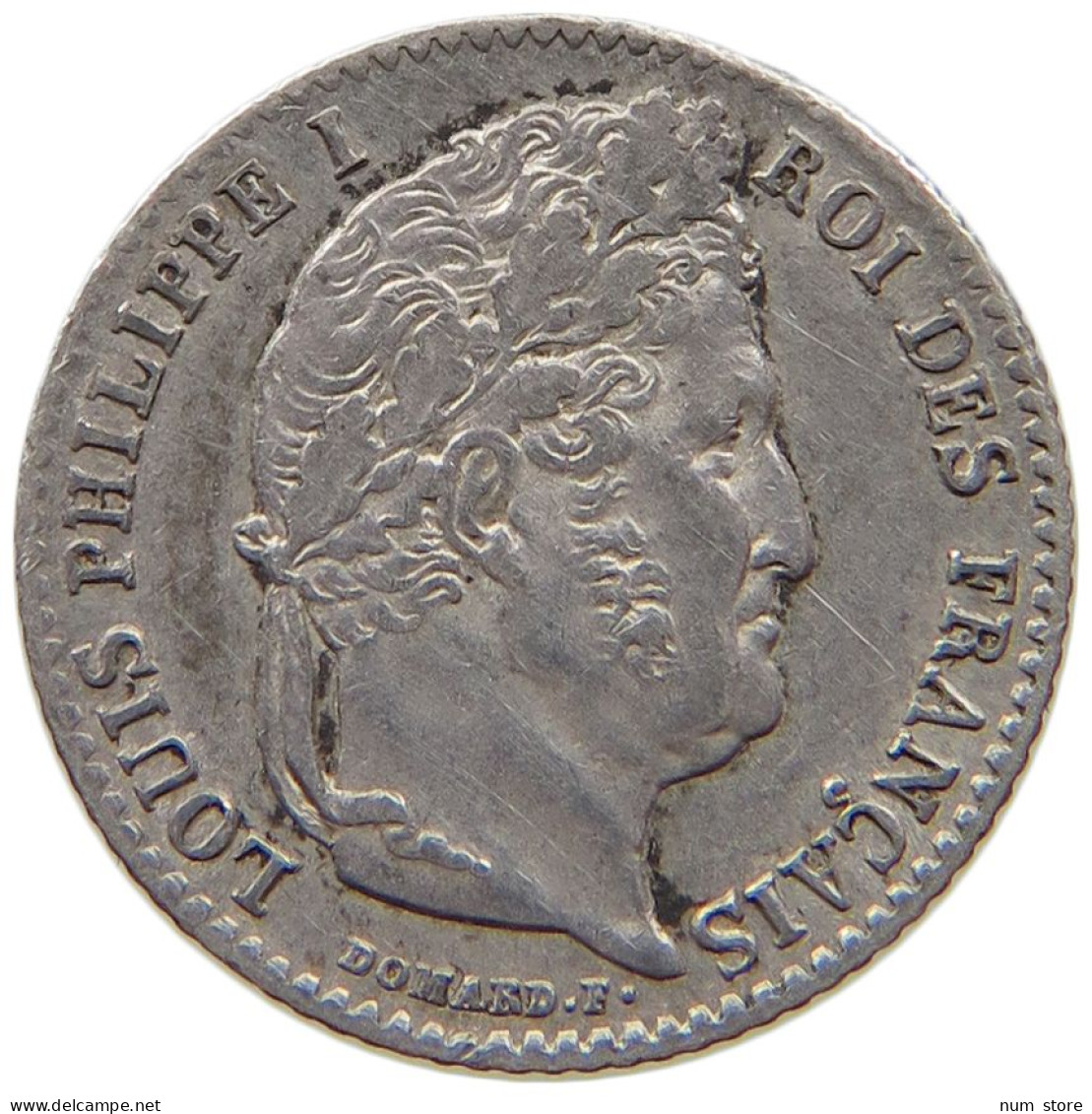 FRANCE 1/4 FRANC 1842 B LOUIS PHILIPP I. (1830-1848) #MA 008640 - 1/4 Franc