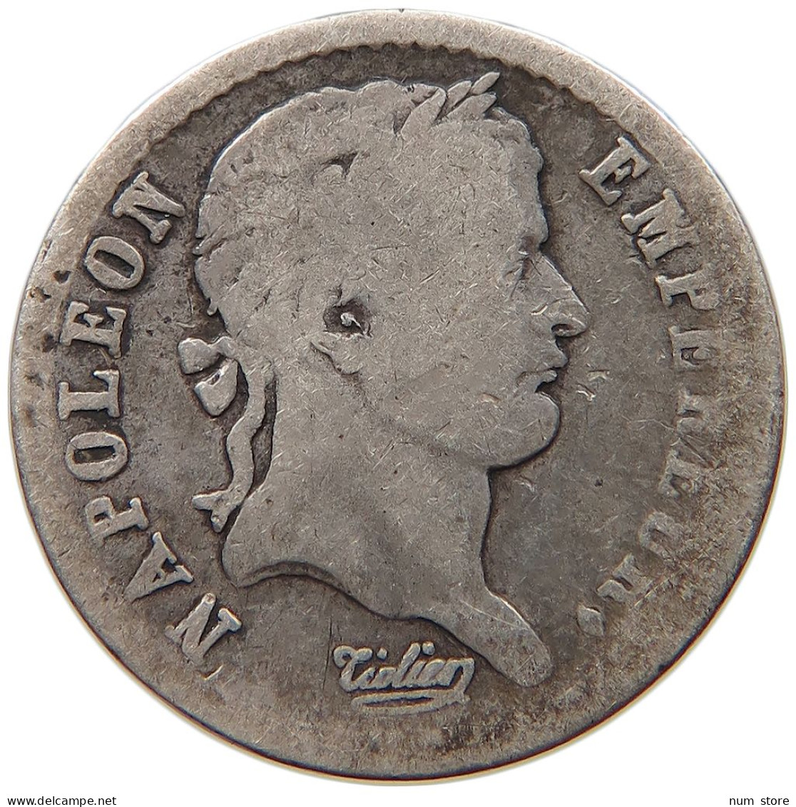 FRANCE 1/2 DEMI FRANC 1808 A NAPOLEON I. (1804-1814, 1815) #MA 068176 - 1/2 Franc