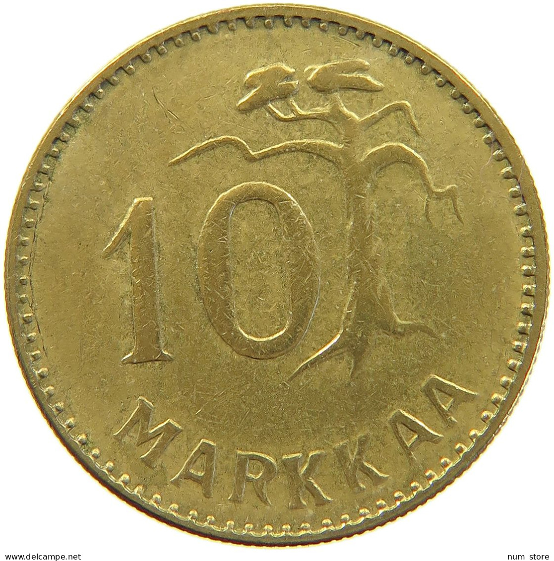 FINLAND 10 MARKKAA 1954  #MA 062433 - Finlande