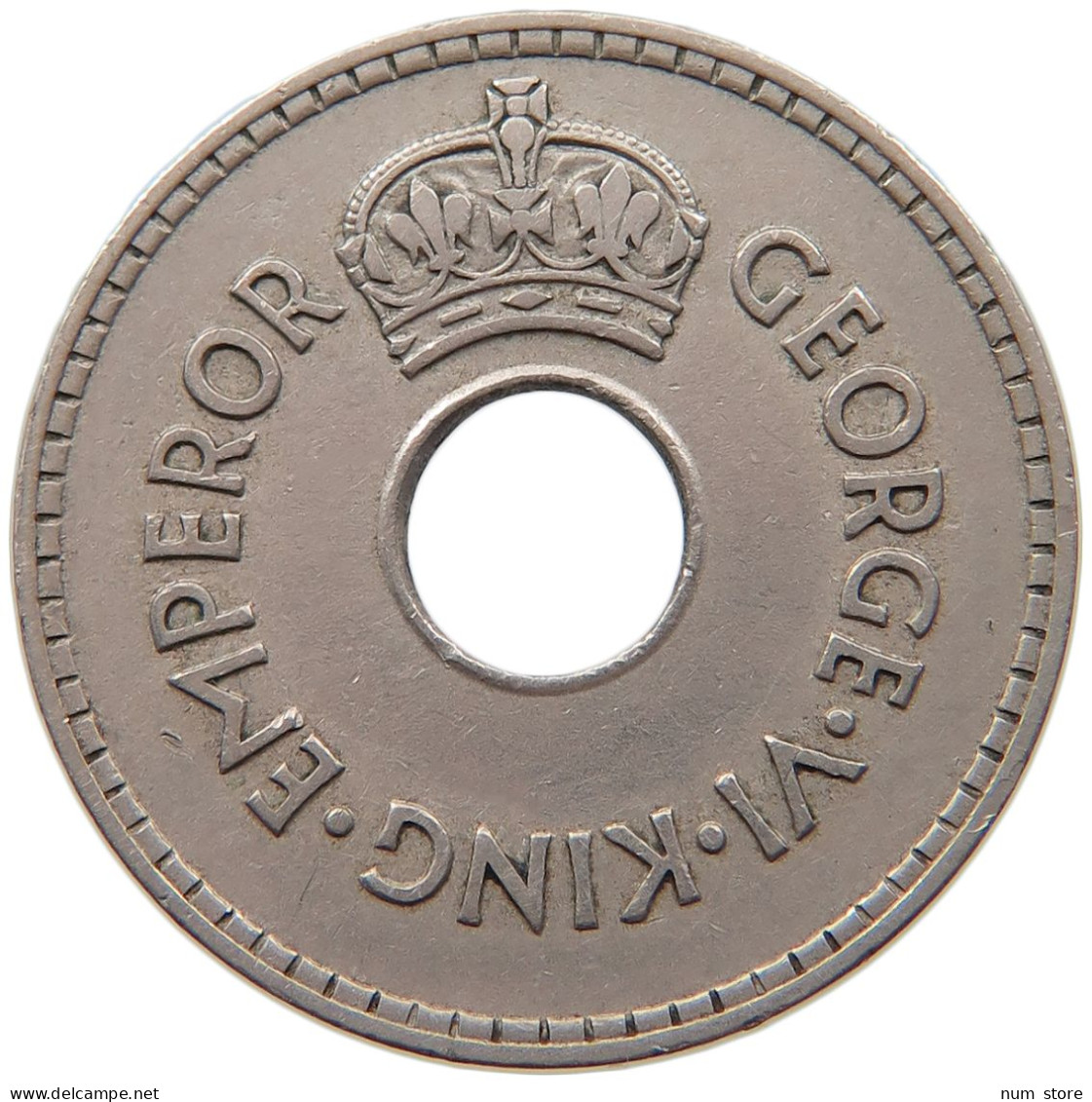 FIJI PENNY 1937 GEORGE VI. (1936-1952) #MA 065818 - Fidji