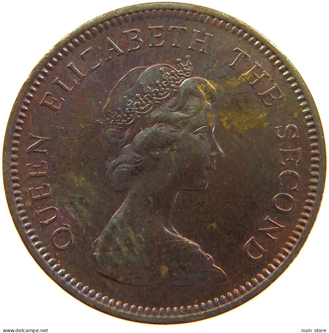 FALKLAND ISLANDS PENNY 1974 ELIZABETH II. (1952-2022) #MA 066559 - Falkland