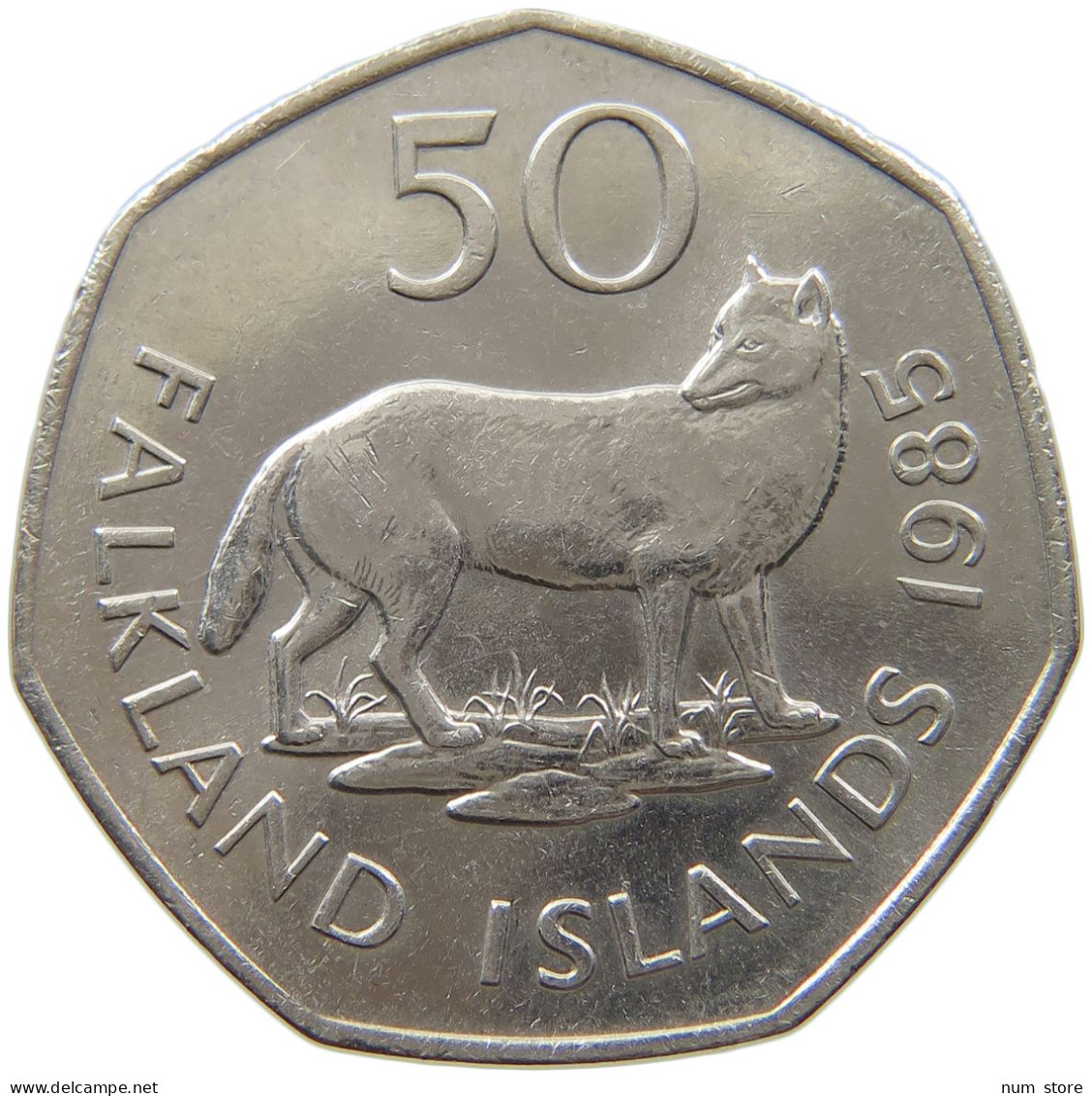 FALKLAND ISLANDS 50 PENCE 1985 ELIZABETH II. (1952-2022) #MA 066544 - Falklandinseln