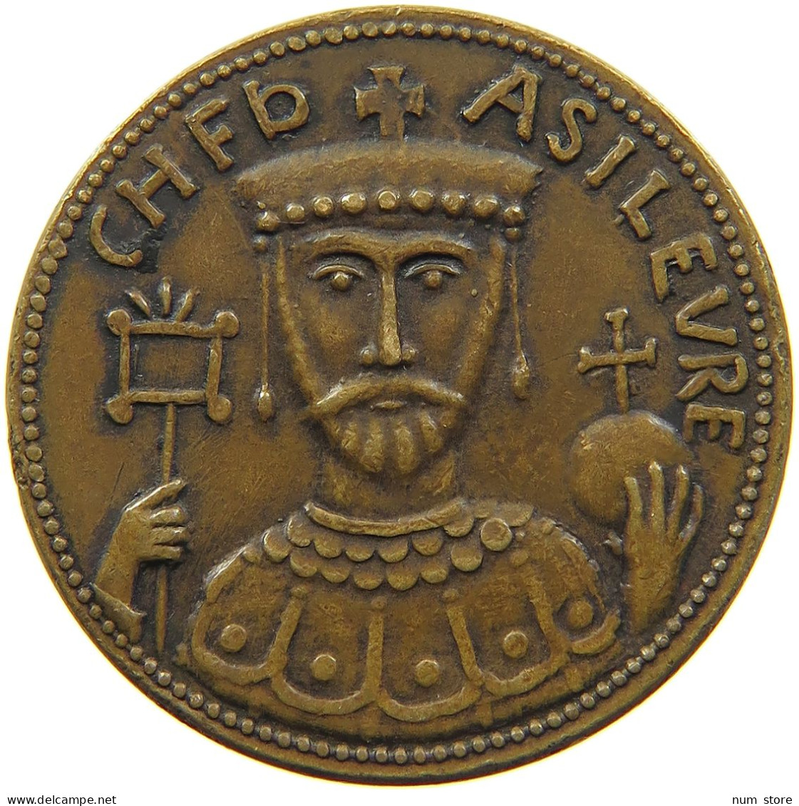 EUROPE MEDAL  BYZANTINE STYLE MEDAL CHFB ASILEURE #MA 101922 - Andere - Europa