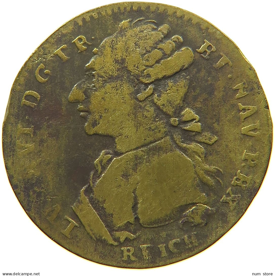 FRANCE JETON  LOUIS XVI. (1774-1793) OMNIBUS NON SIBI #MA 099186 - 1774-1791 Louis XVI