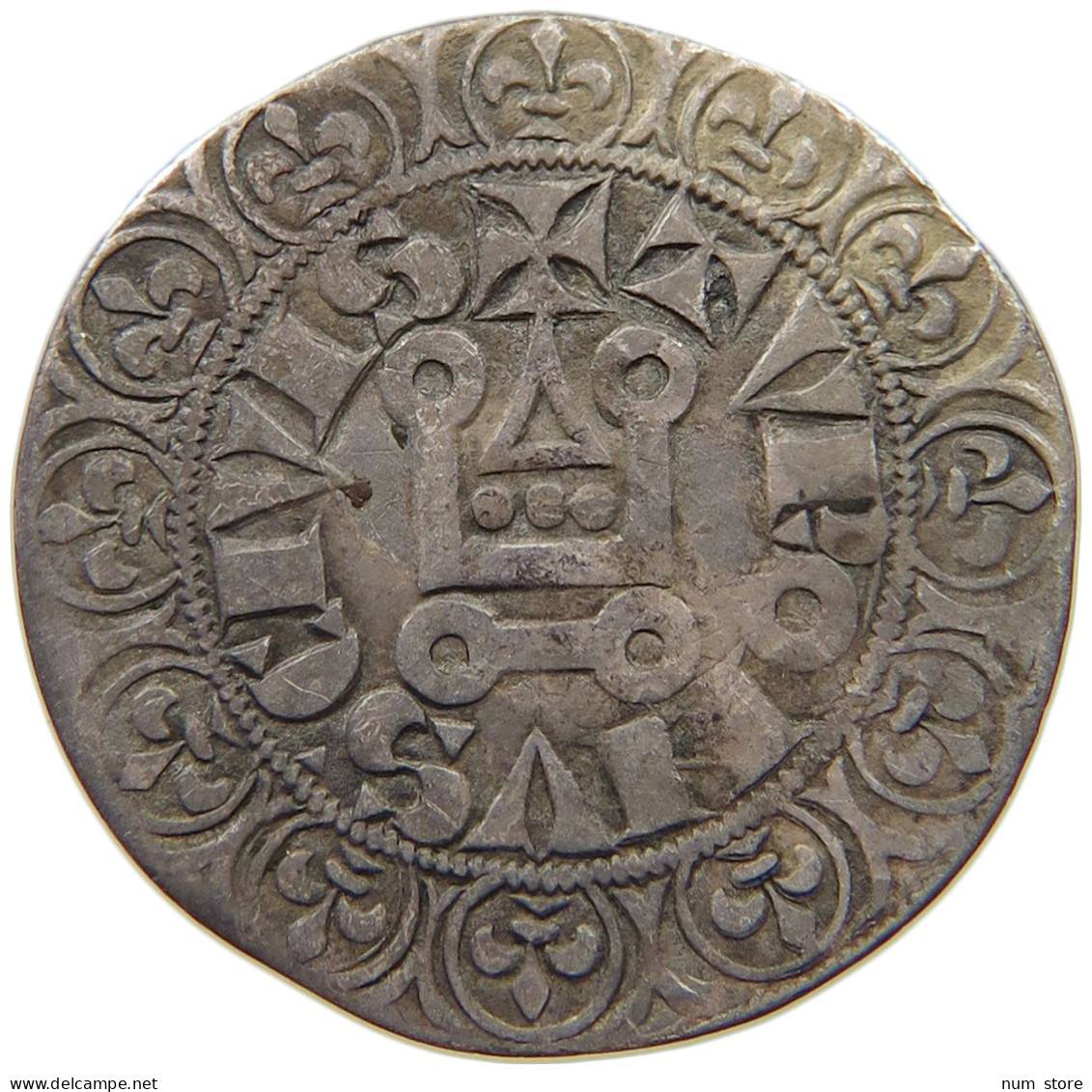 FRANCE GROS TOURNOIS  PHILIPP IV. (1285–1314) #MA 009839 - 1285-1314 Felipe IV El Hermoso