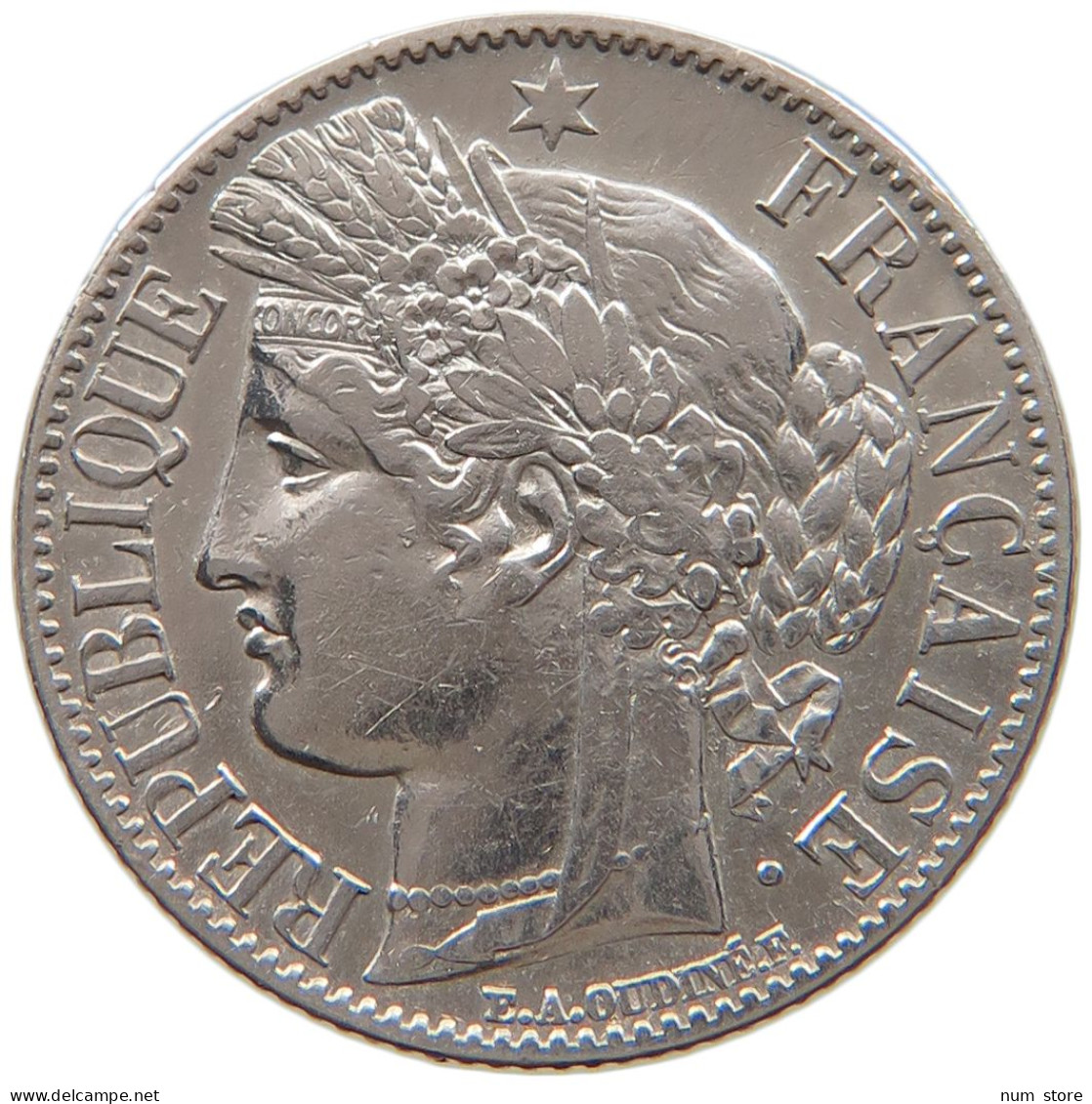 FRANCE FRANCE 1850 A  #MA 000048 - 1 Franc