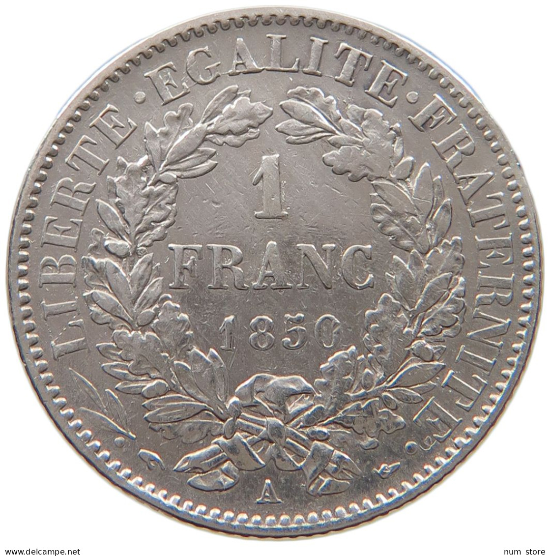 FRANCE FRANCE 1850 A  #MA 000048 - 1 Franc