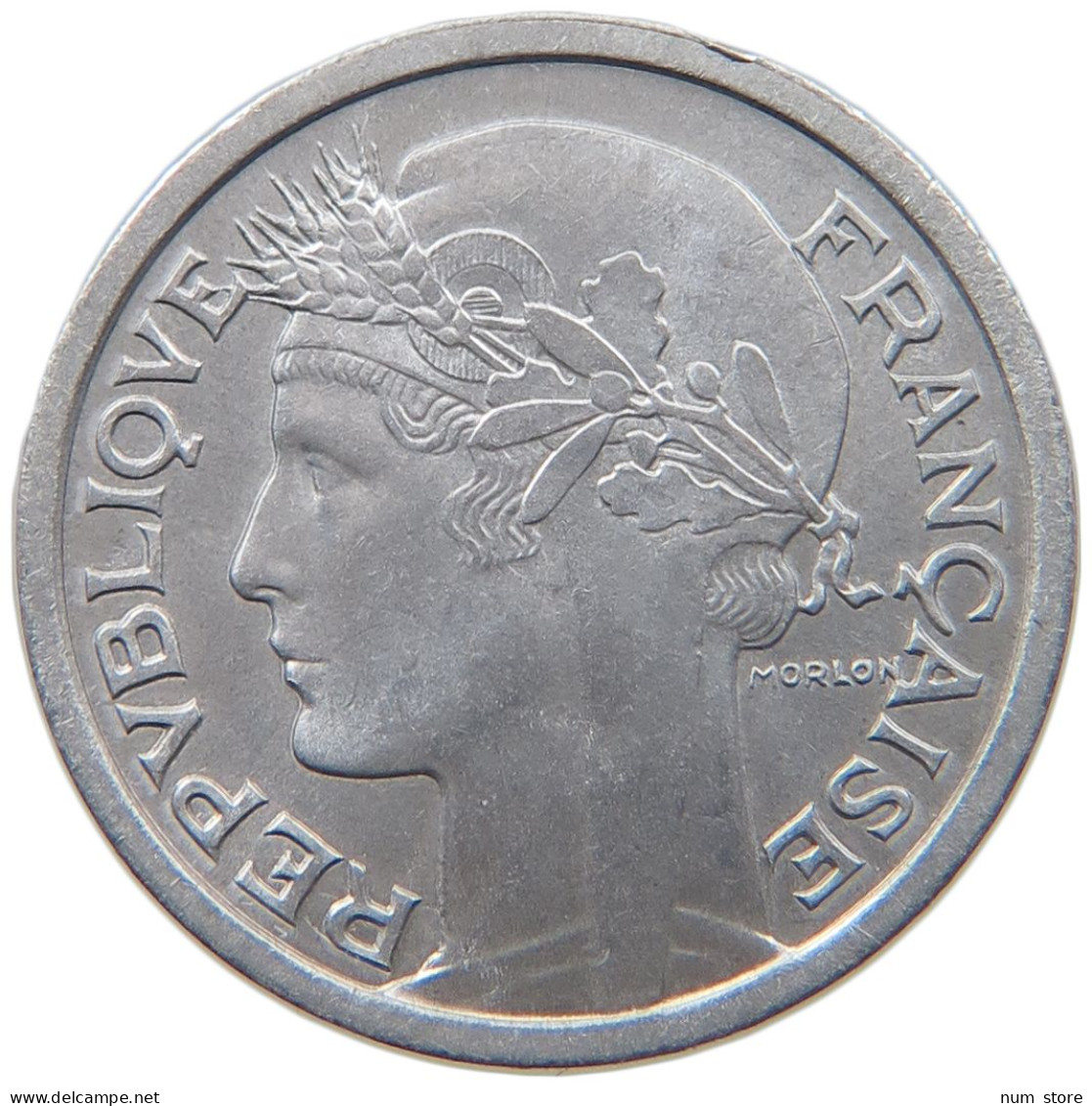 FRANCE FRANC 1957 B  #MA 098802 - 1 Franc