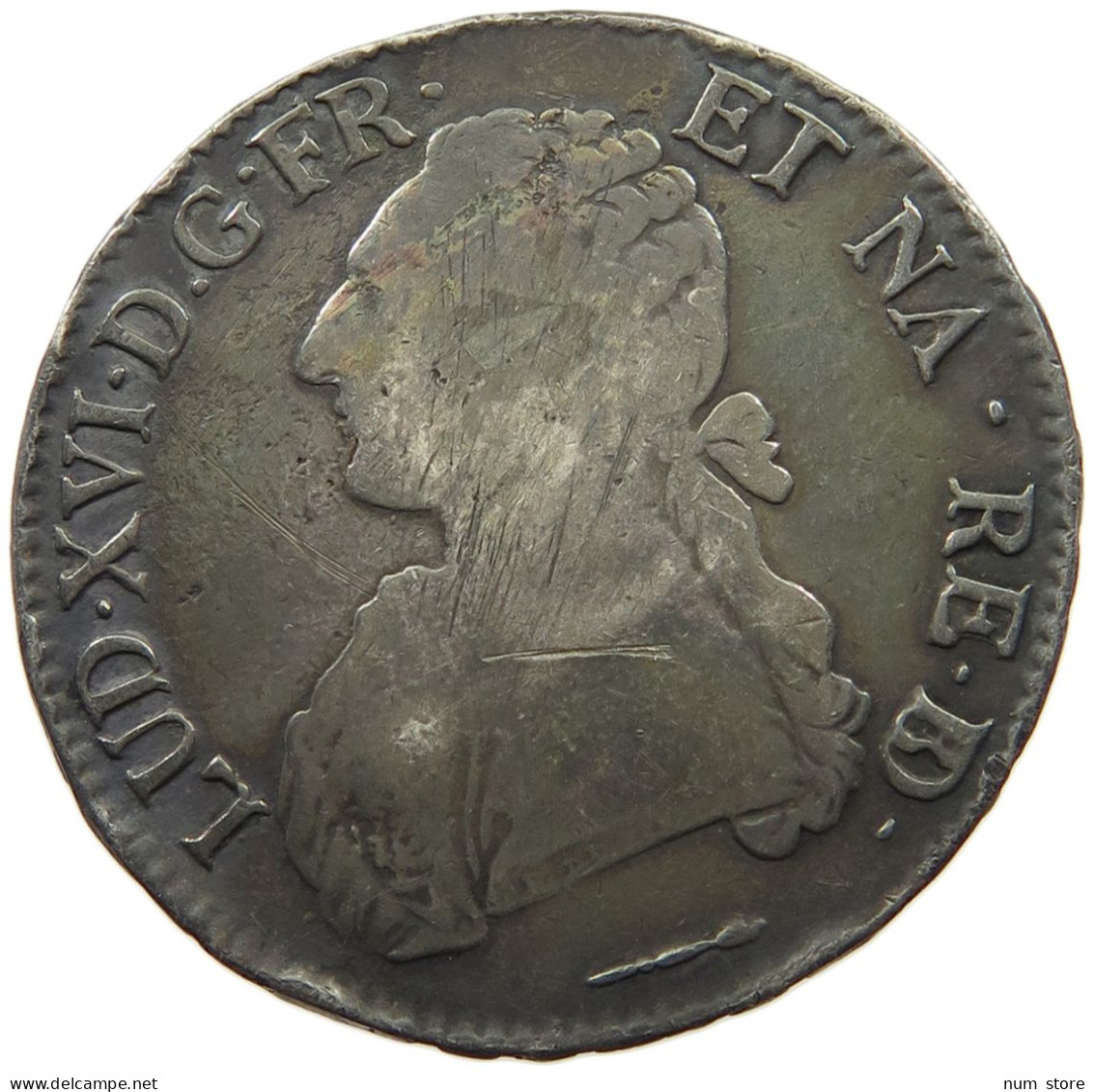 FRANCE ECU 1785 PAU LOUIS XVI #MA 000931 - 1774-1791 Ludwig XVI.