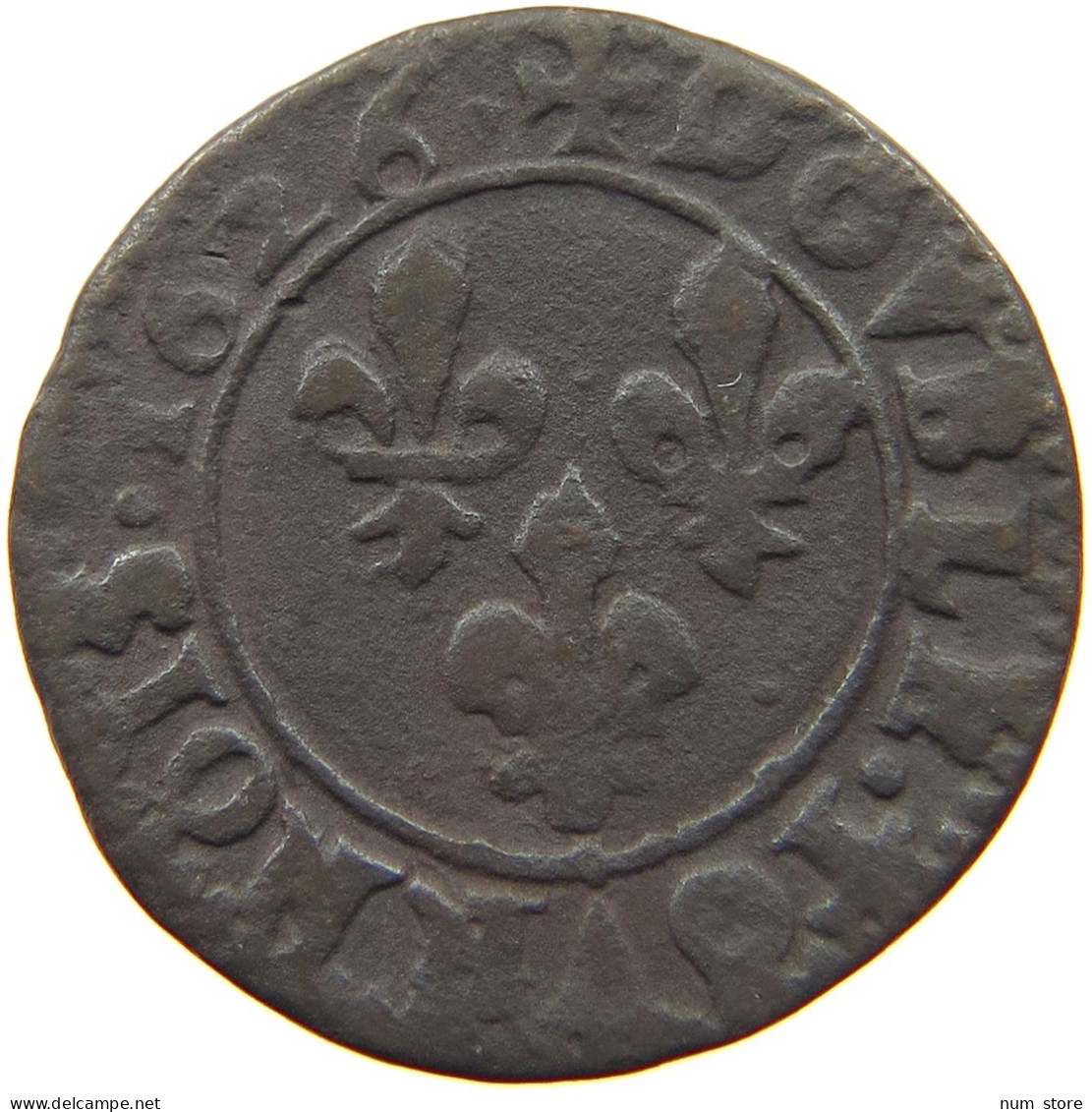 FRANCE DOUBLE TOURNOIS 1626 LOUIS XIII #MA 001672 - 1610-1643 Luis XIII El Justo