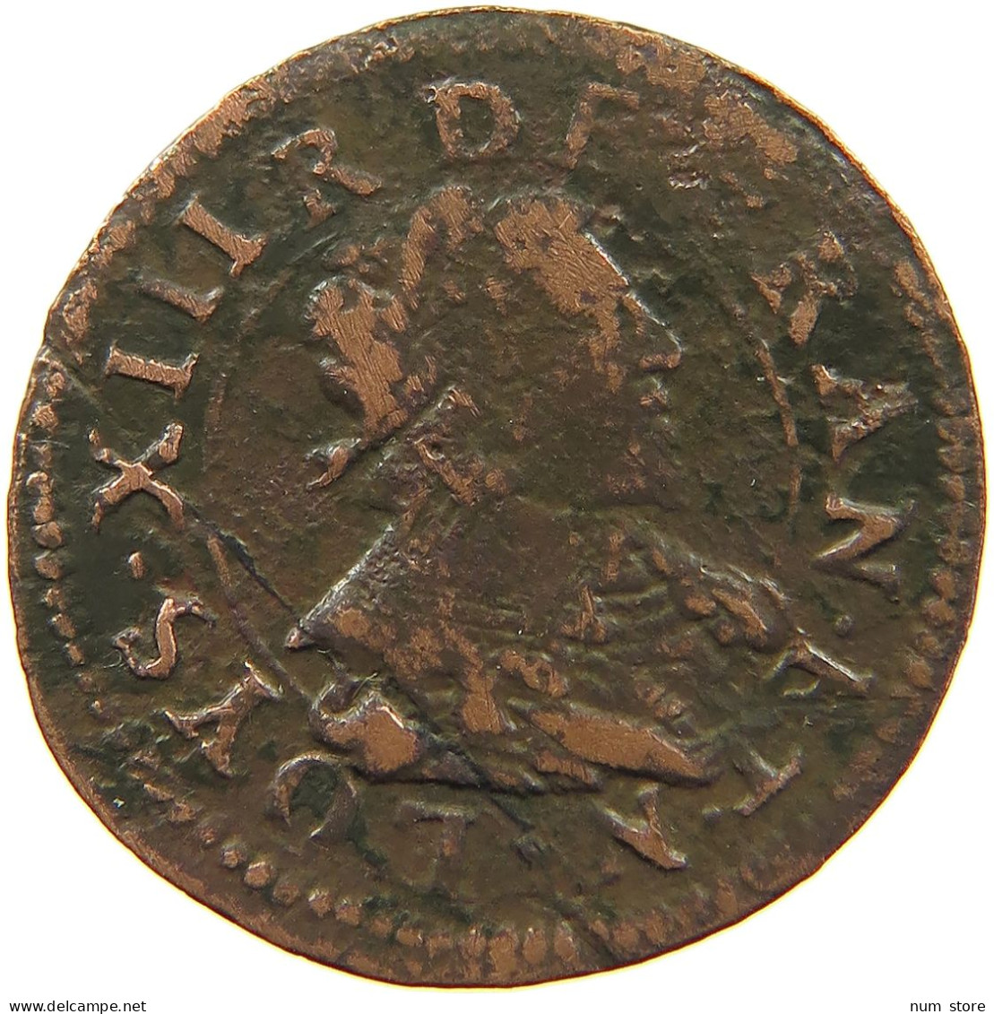 FRANCE DOUBLE LORRAIN 1635 LOUIS XIII. (1610–1643), STENAY VERY RARE #MA 100882 - 1610-1643 Louis XIII Le Juste