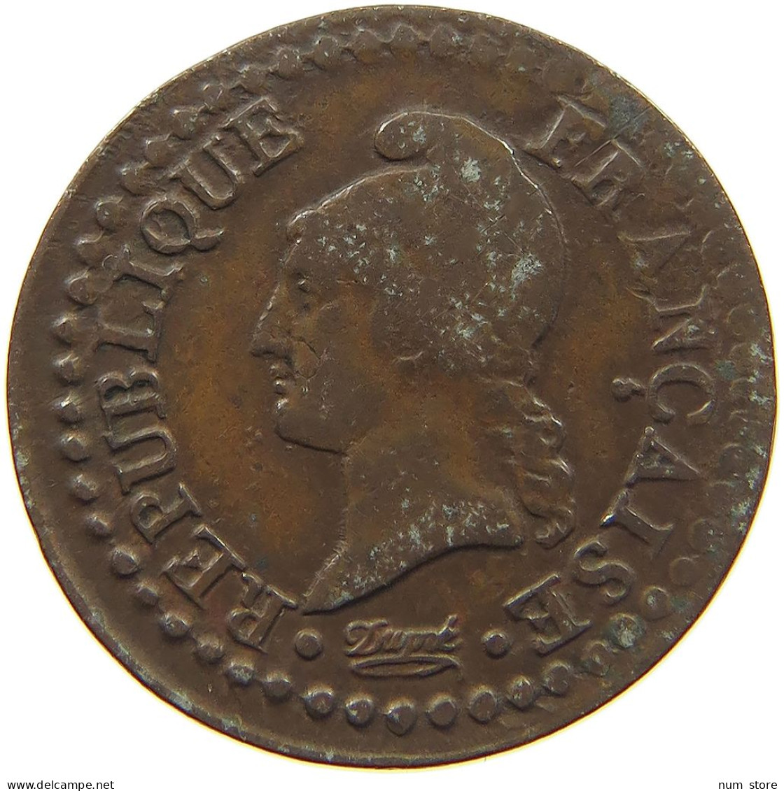 FRANCE CENTIME AN 8 A  #MA 022634 - 1 Centime