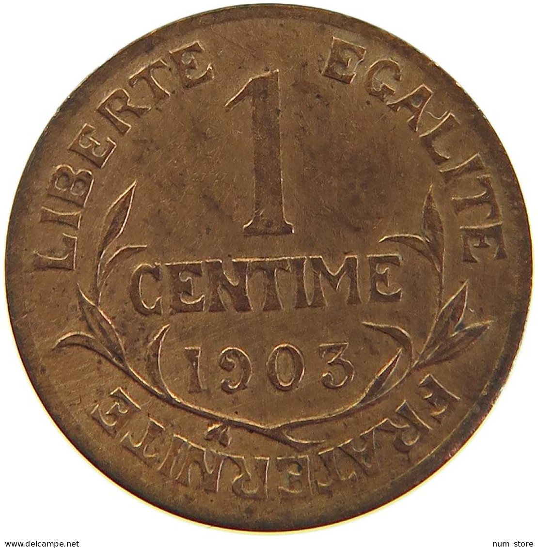 FRANCE CENTIME 1903  #MA 100675 - 1 Centime