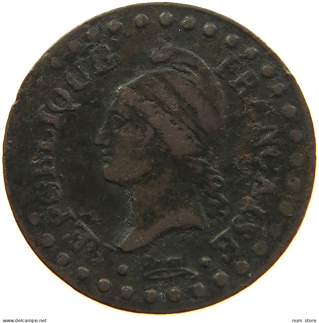 FRANCE CENTIME AN 6 A  #MA 100737 - 1 Centime