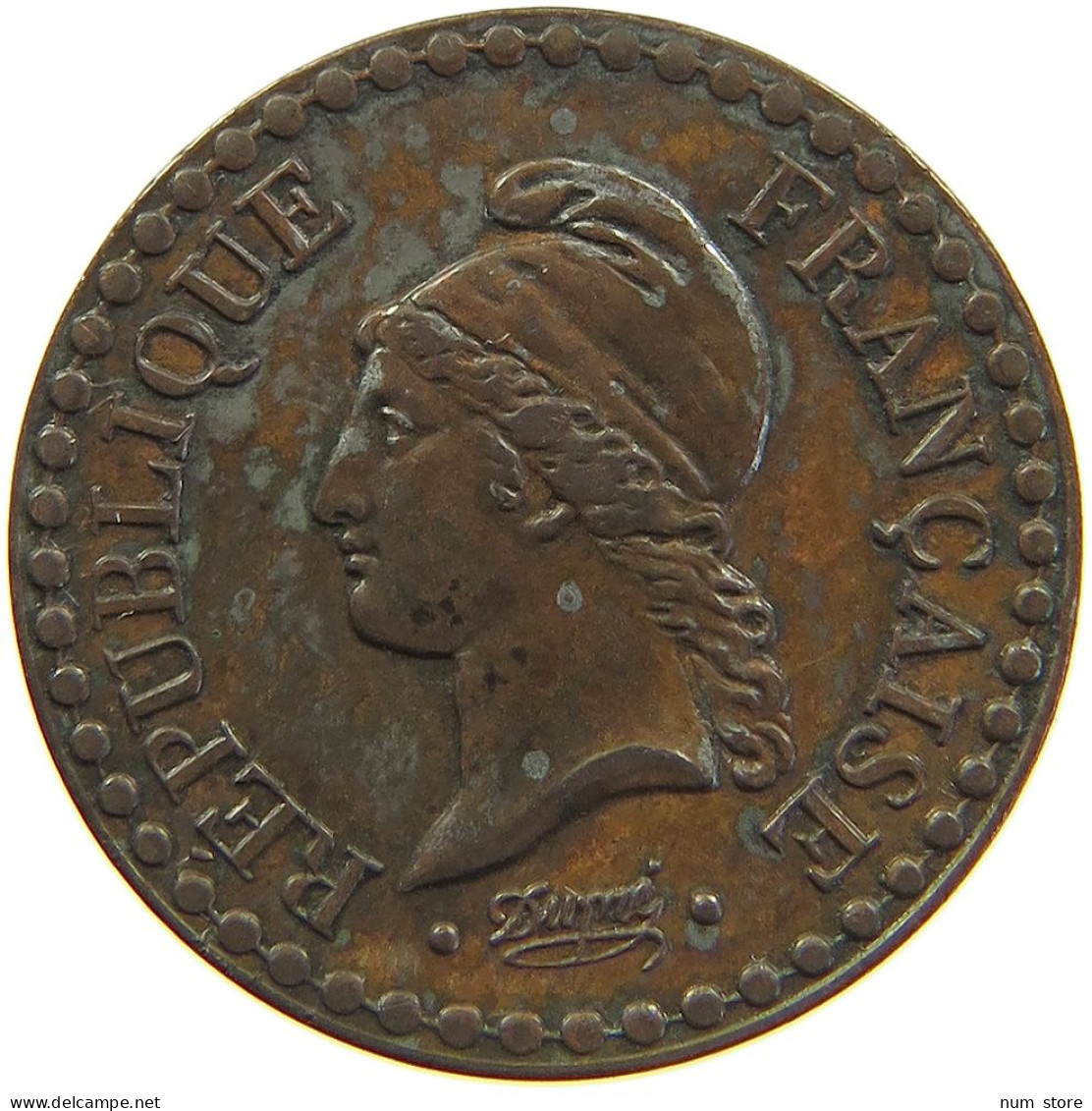 FRANCE CENTIME 1848 A  #MA 100725 - 1 Centime