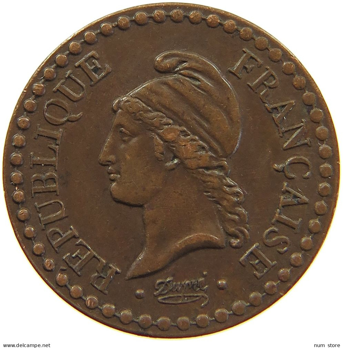 FRANCE CENTIME 1848 A  #MA 100726 - 1 Centime