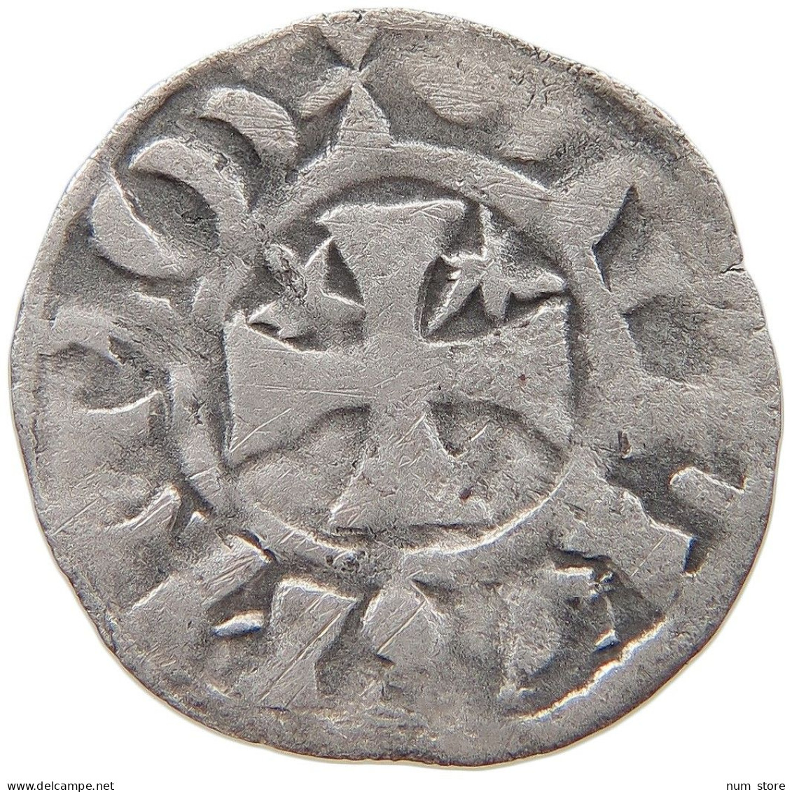 FRANCE BRETAGNE DENIER 1093-1138 ETIENNE IER (1093-1138). #MA 105316 - Bretagne