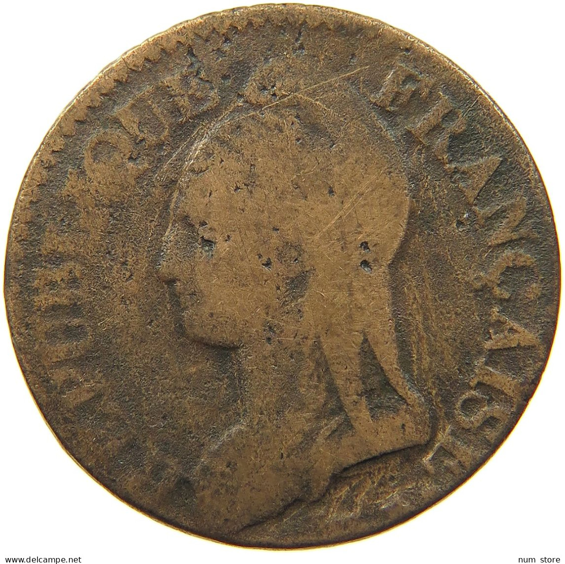 FRANCE 5 CENTIMES AN 9 BB  #MA 102039 - 5 Centimes