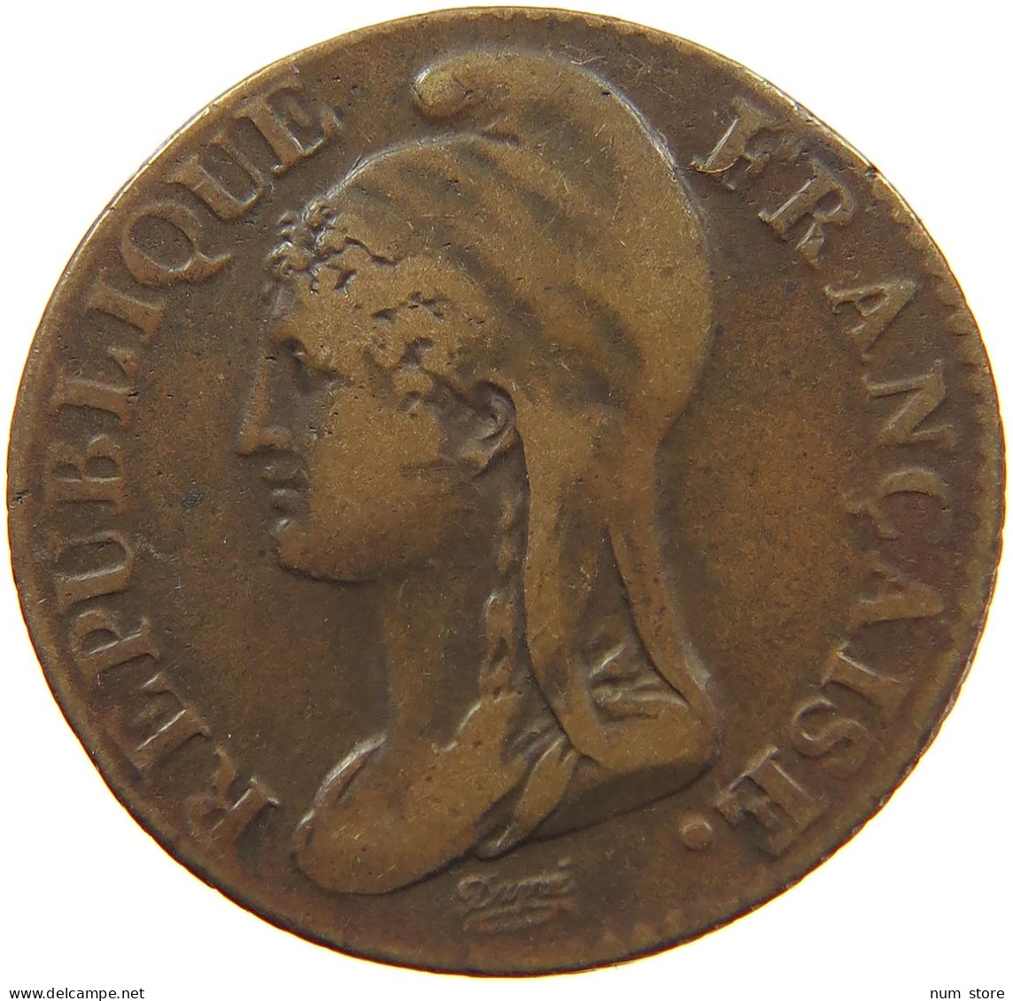 FRANCE 5 CENTIMES L'AN 4 A  #MA 101010 - 5 Centimes