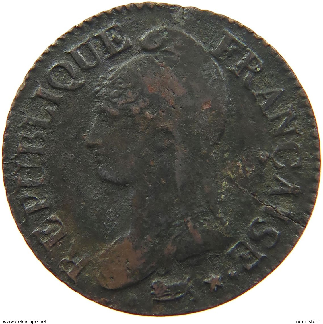 FRANCE 5 CENTIMES AN 7/5 BB 1799  #MA 104225 - 5 Centimes